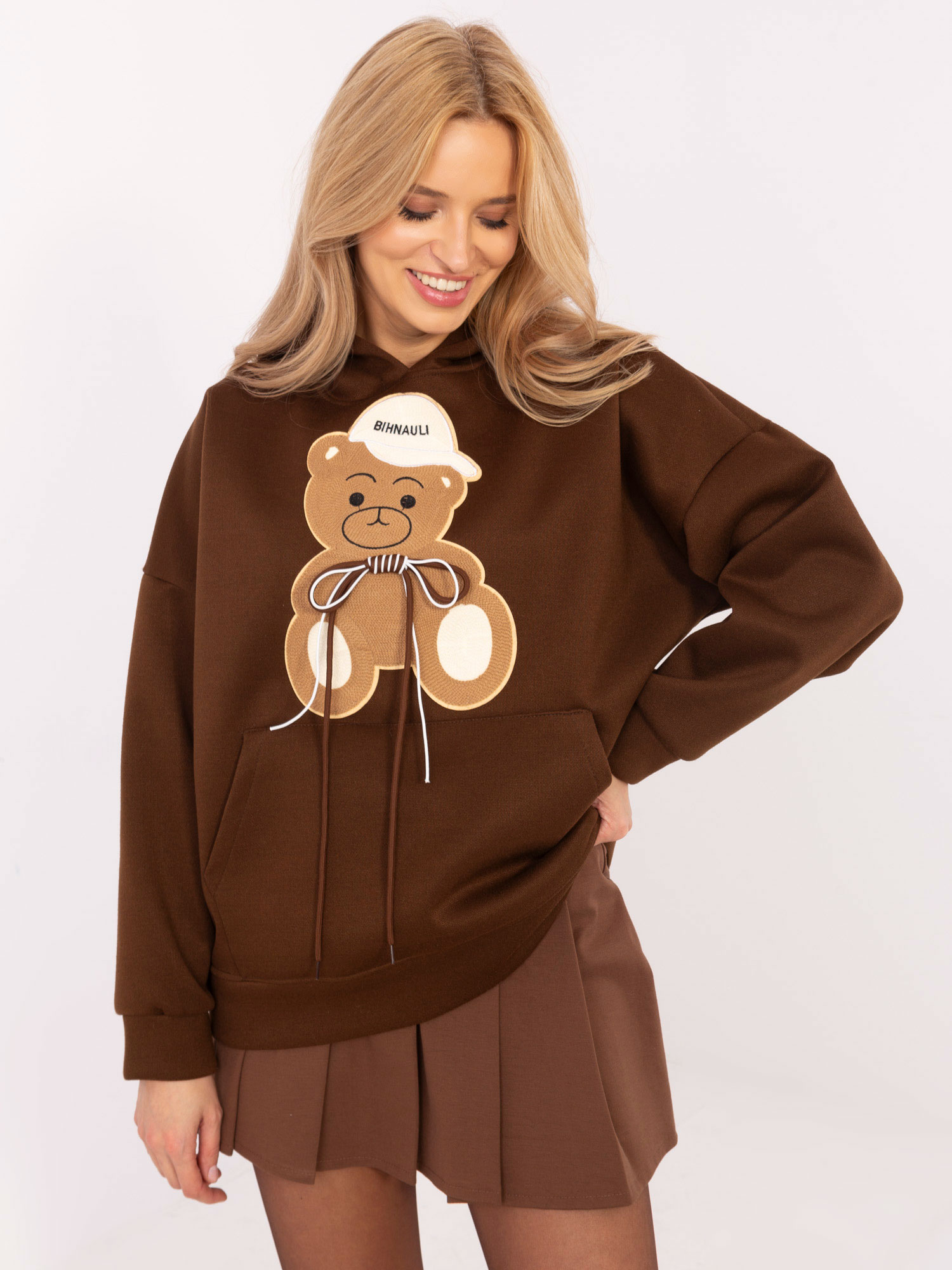 Sweatshirt-DHJ-BL-A8695.65P-brown