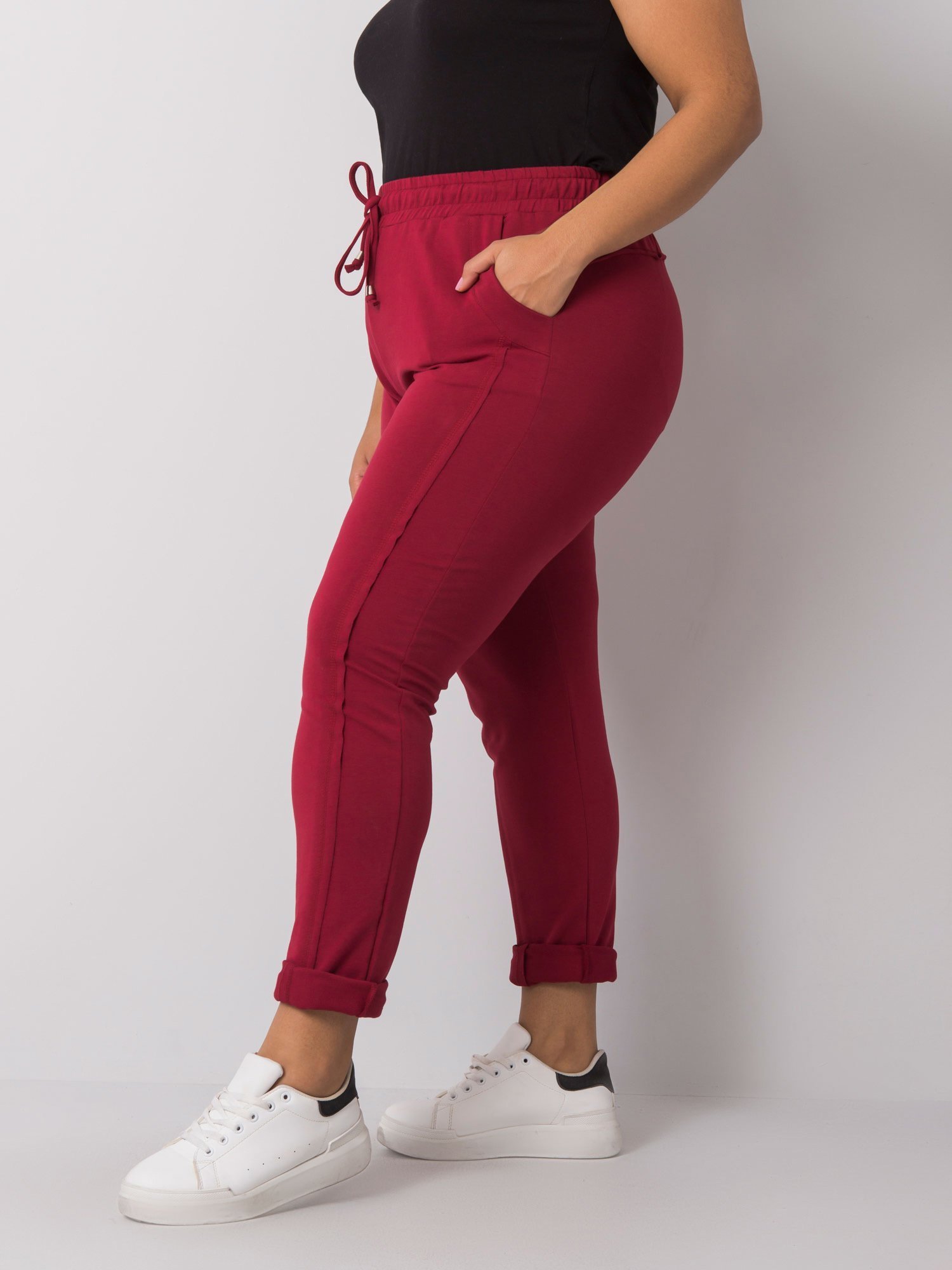 Sweatpants-RV-DR-6300.19-burgundy