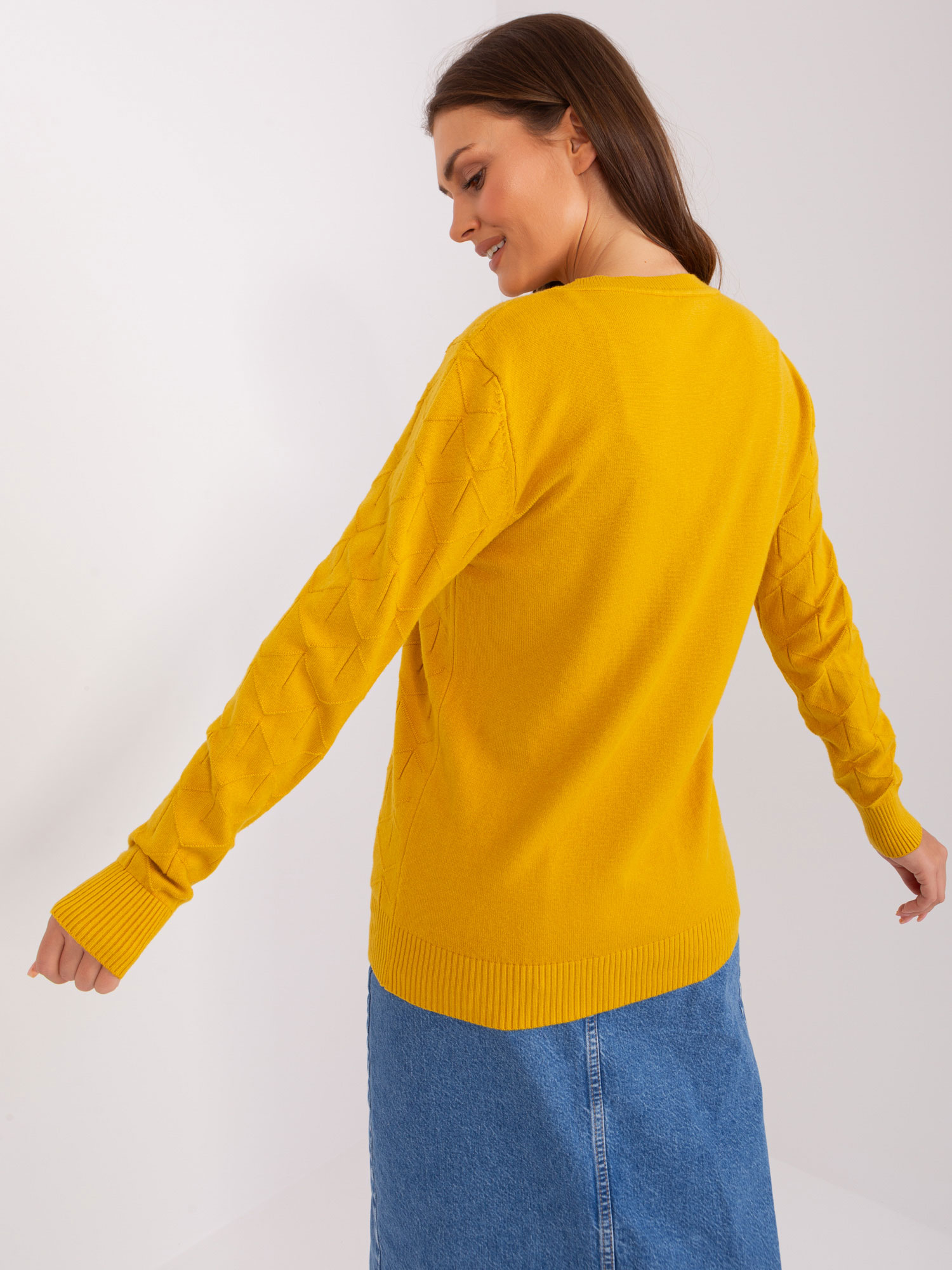 Sweater-AT-SW-232901.25X-Dark Yellow