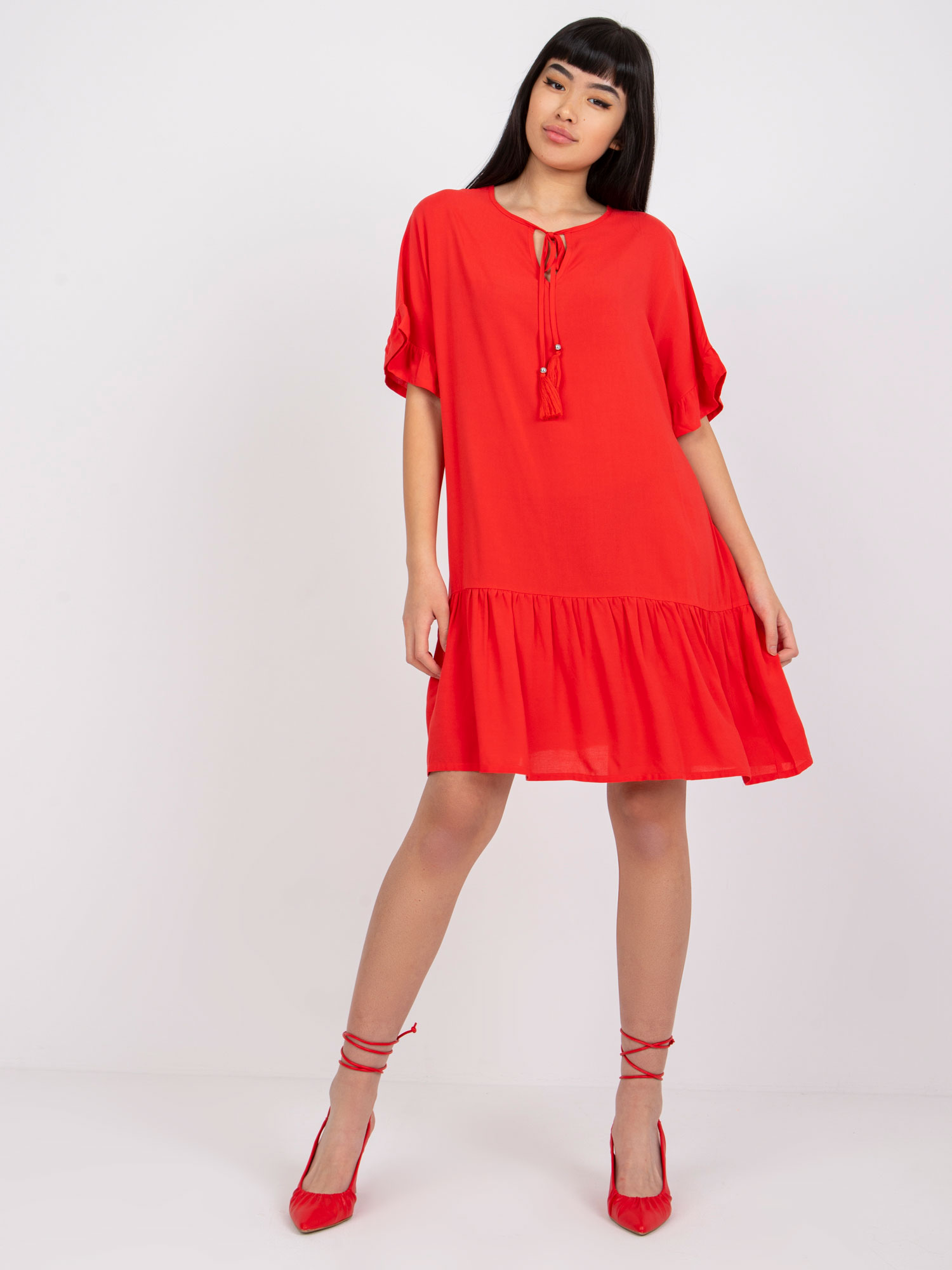 Dress-D73761M30306A-red