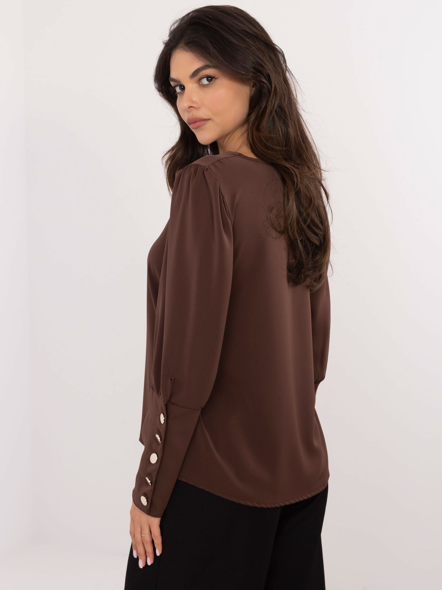 Blouse-MI-BZ-M721.38-dark brown