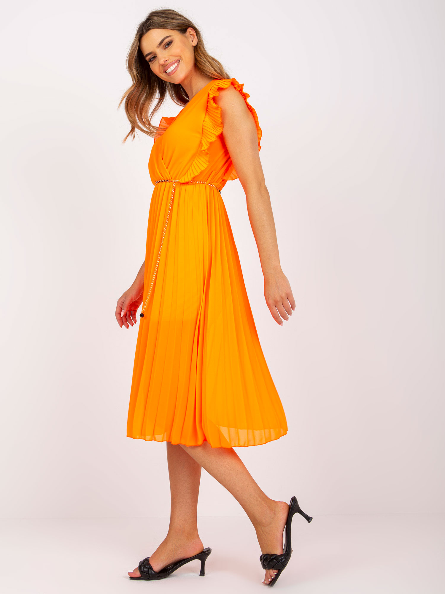 Dress-DHJ-SK-1155.85-fluo orange