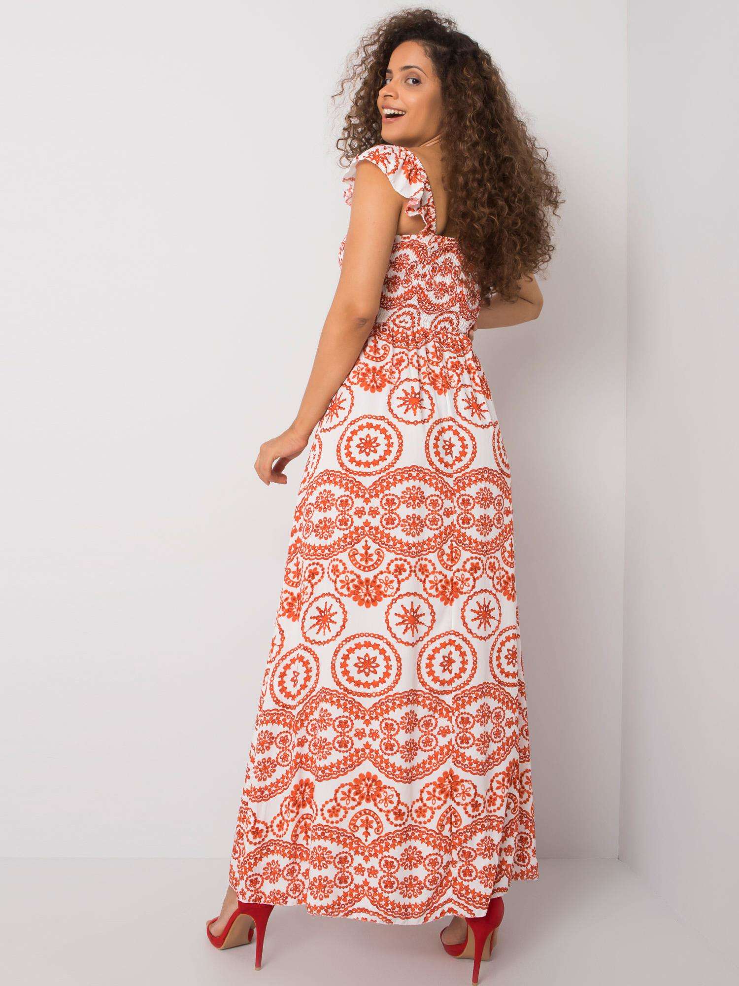 Dress-DHJ-SK-13572.09P-Orange