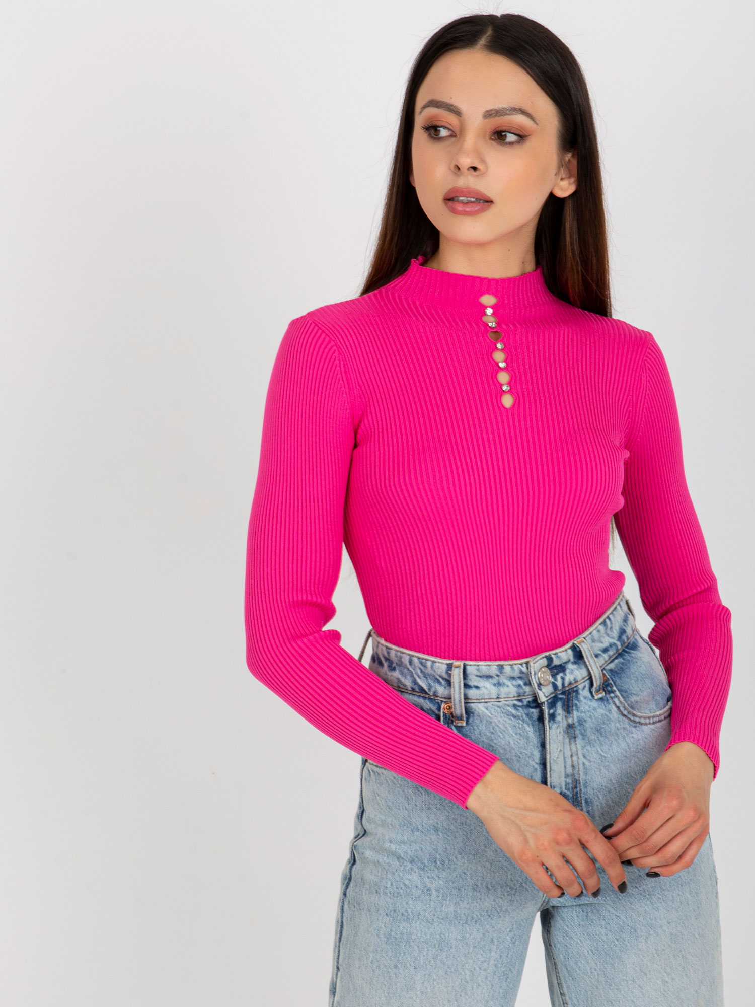 Blouse-BA-BZ-2302.97P-dark pink