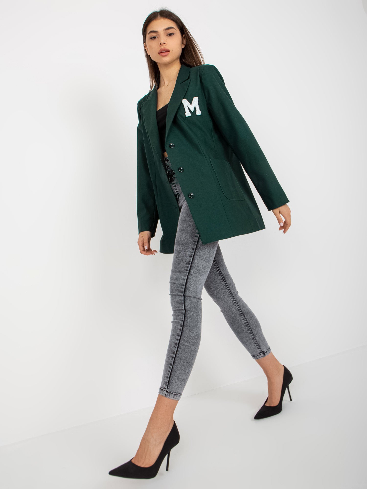 Blazer-LK-MA-509286-2.45P-dark green