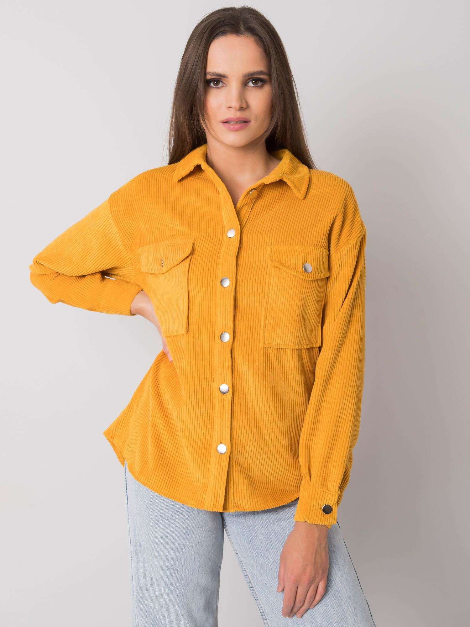 Shirt-RO-KS-GM-01.20P-dark Yellow