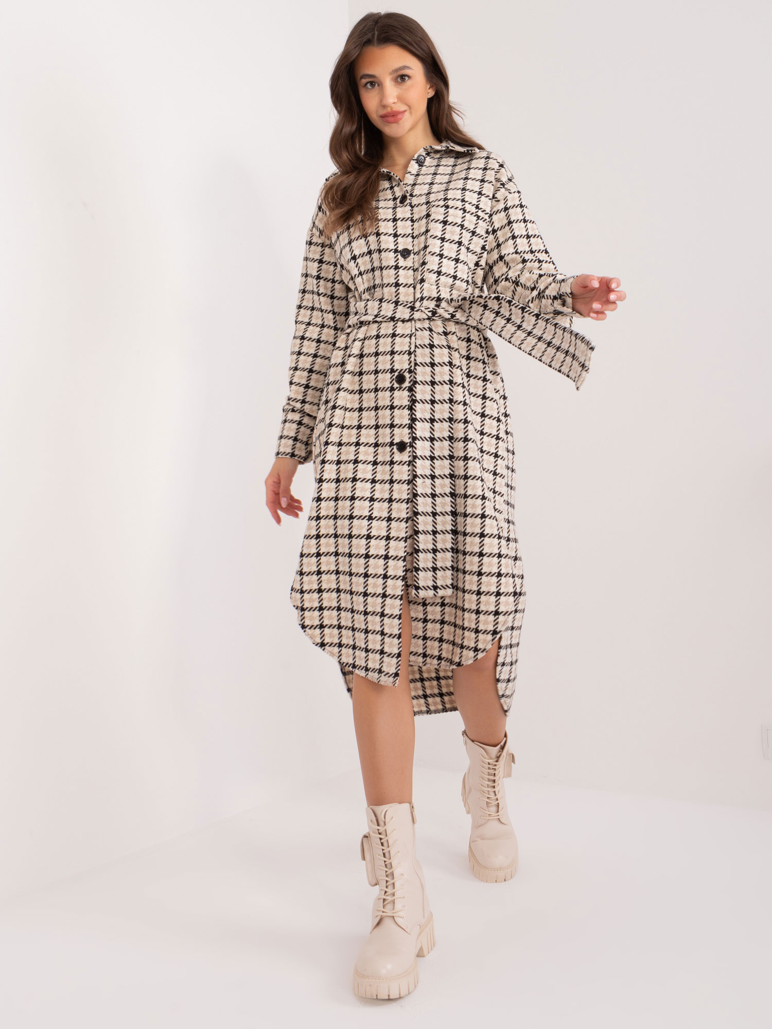 Dress-LK-SK-509521.48-black-beige