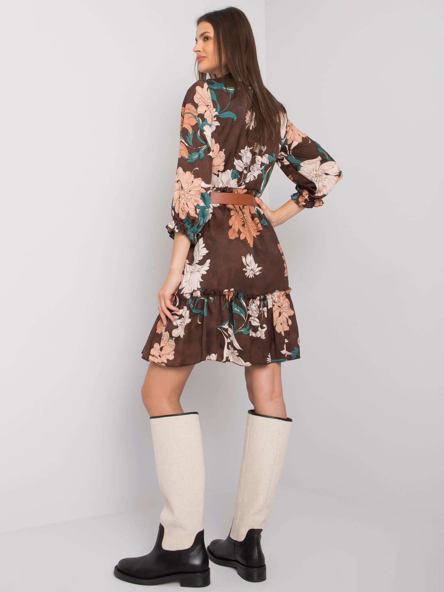 Dress-LC-SK-22K-3039.51P-brown