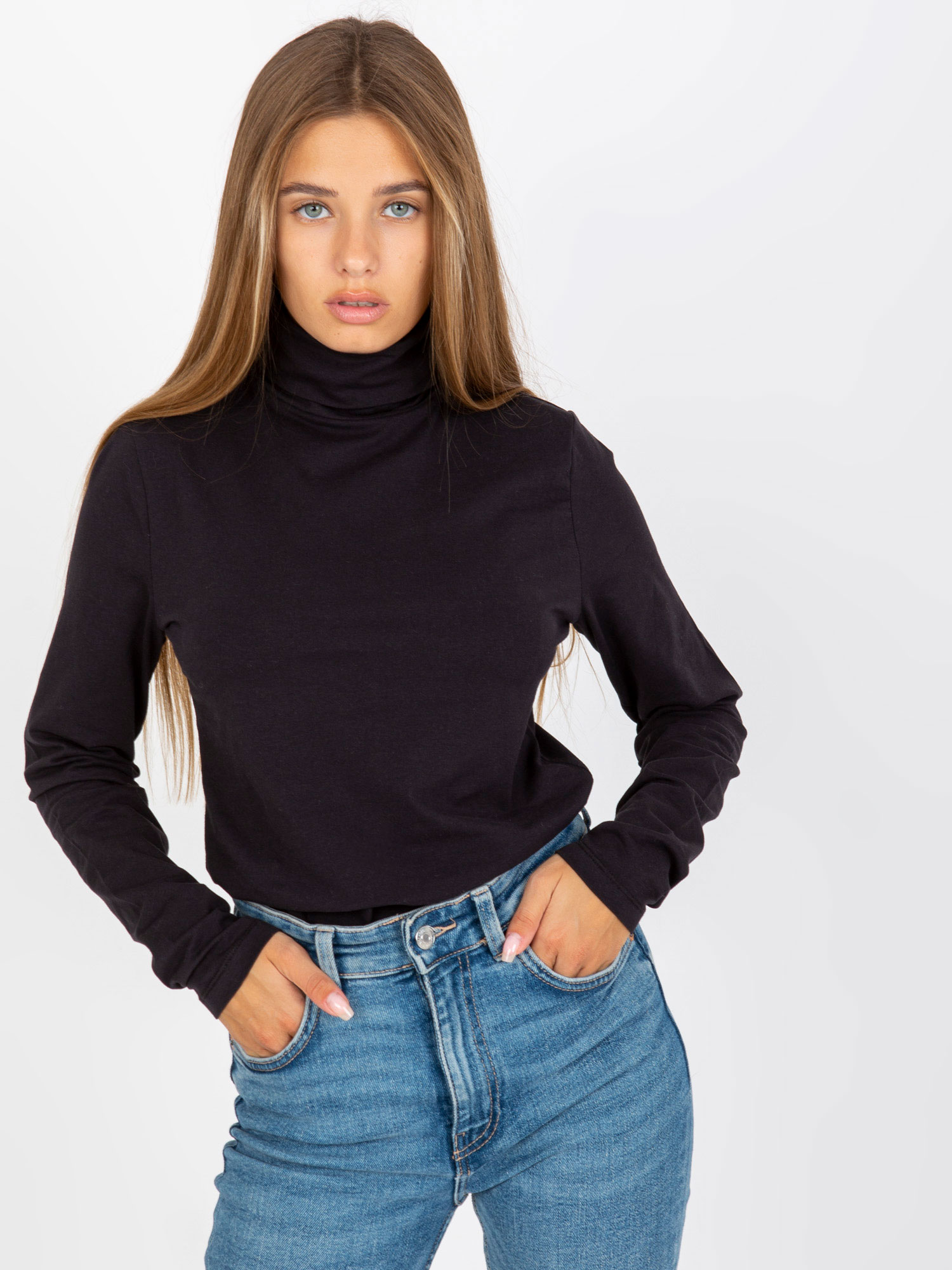 Blouse-D15200W02527A-black