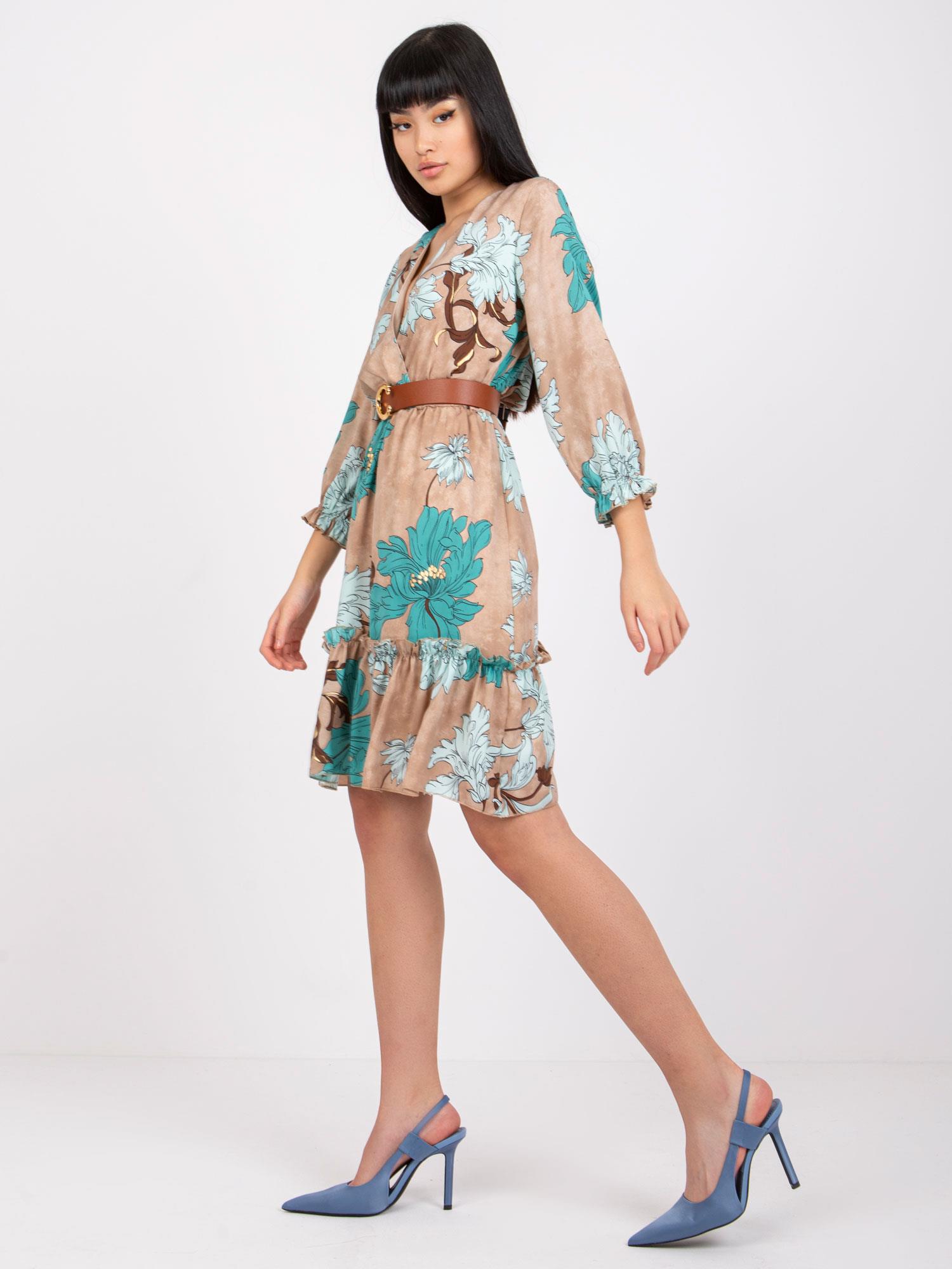 Dress-LC-SK-22K-3039.51P-dark beige