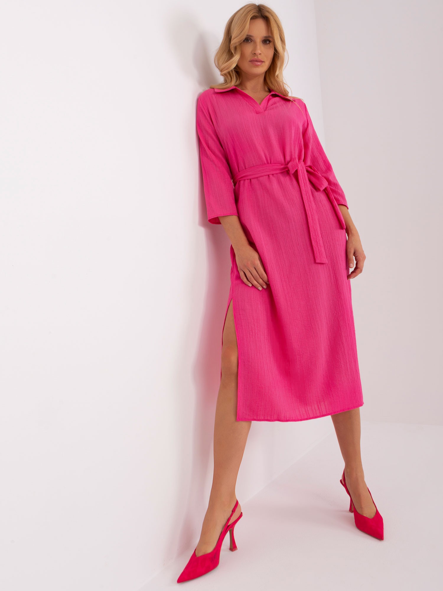 Dress-LK-SK-509342.33P-dark pink