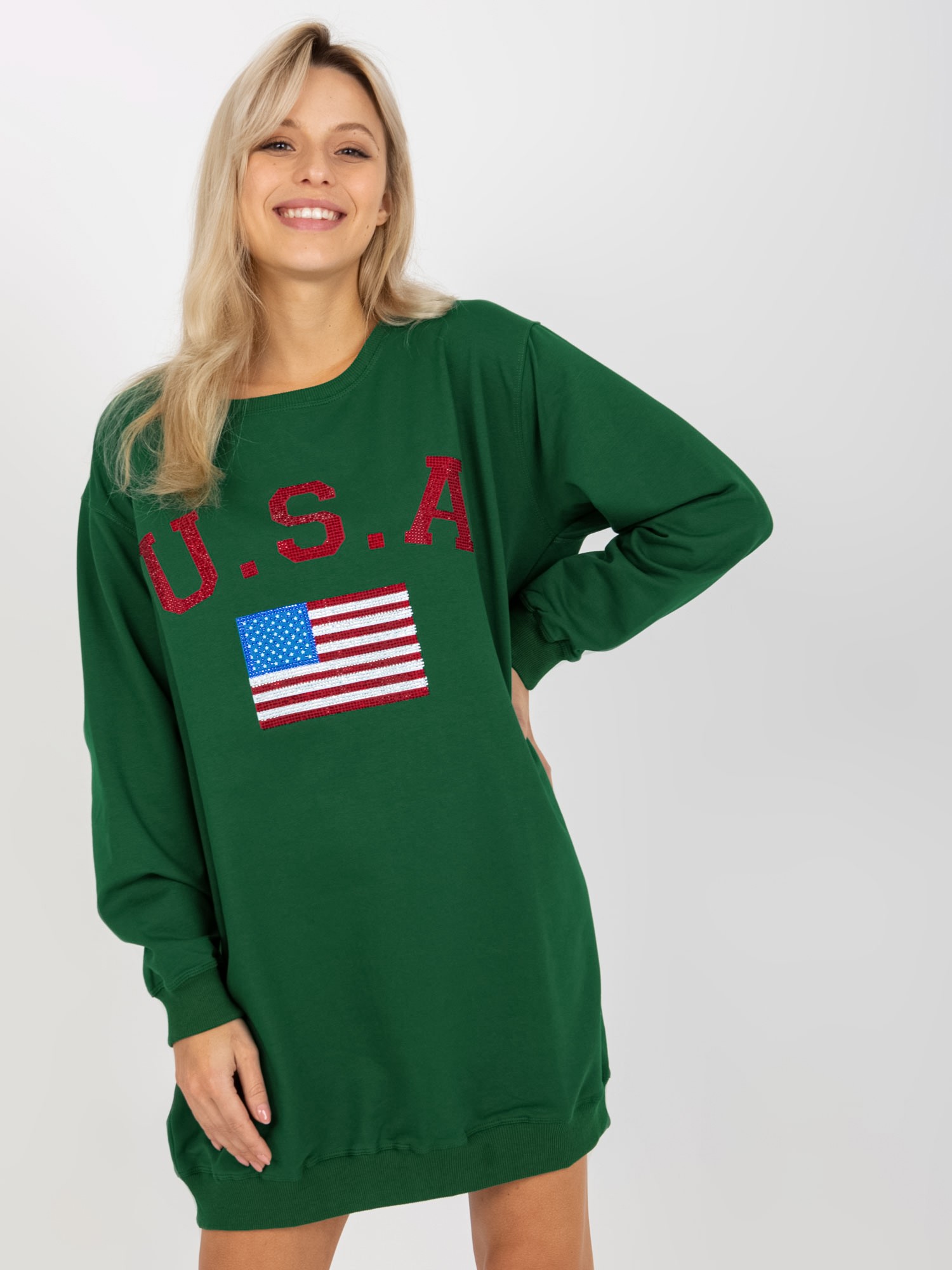 Sweatshirt-VI-BL-3192.23P-dark green