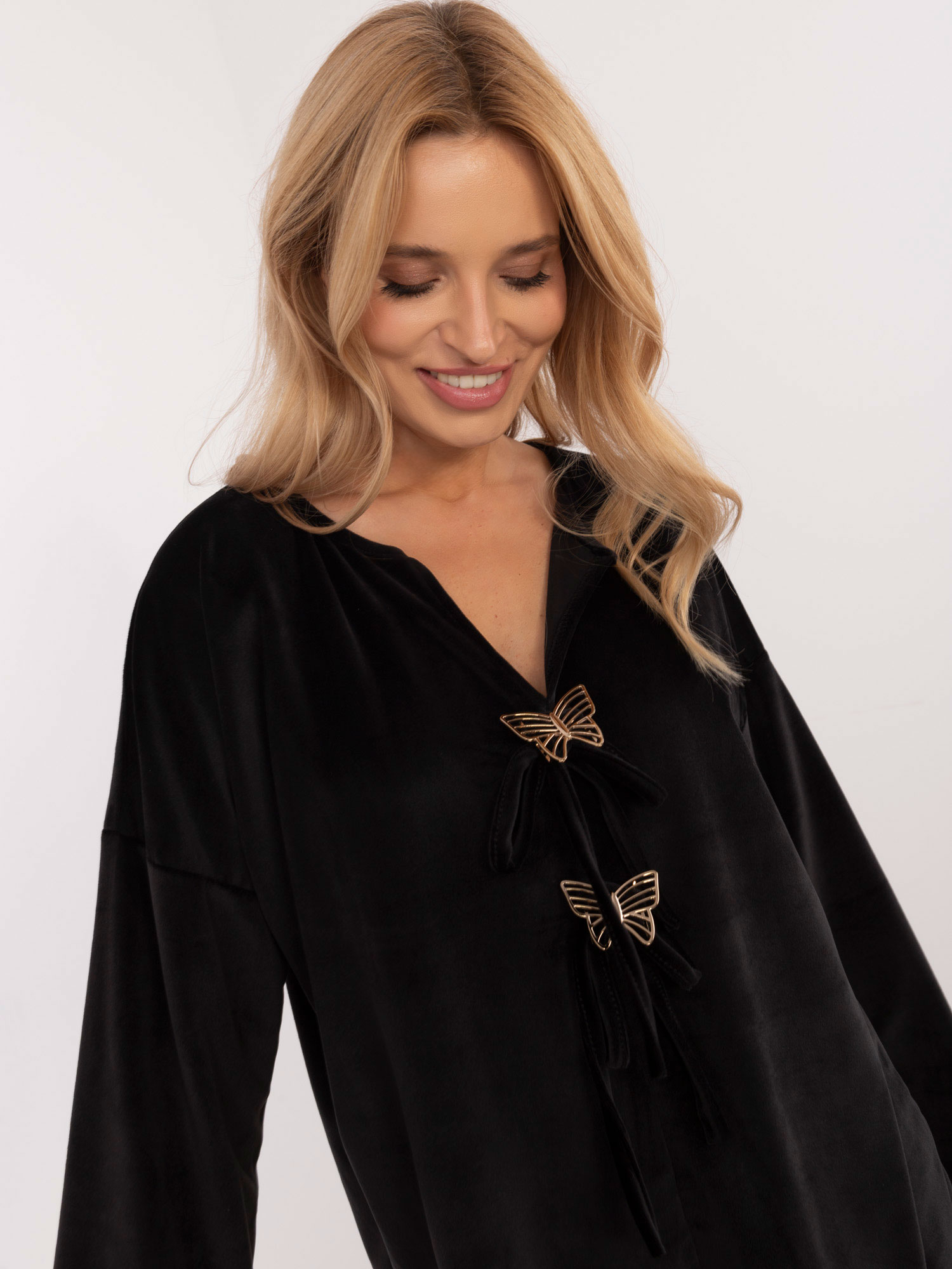 Blouse-DHJ-BZ-19916.03P-black
