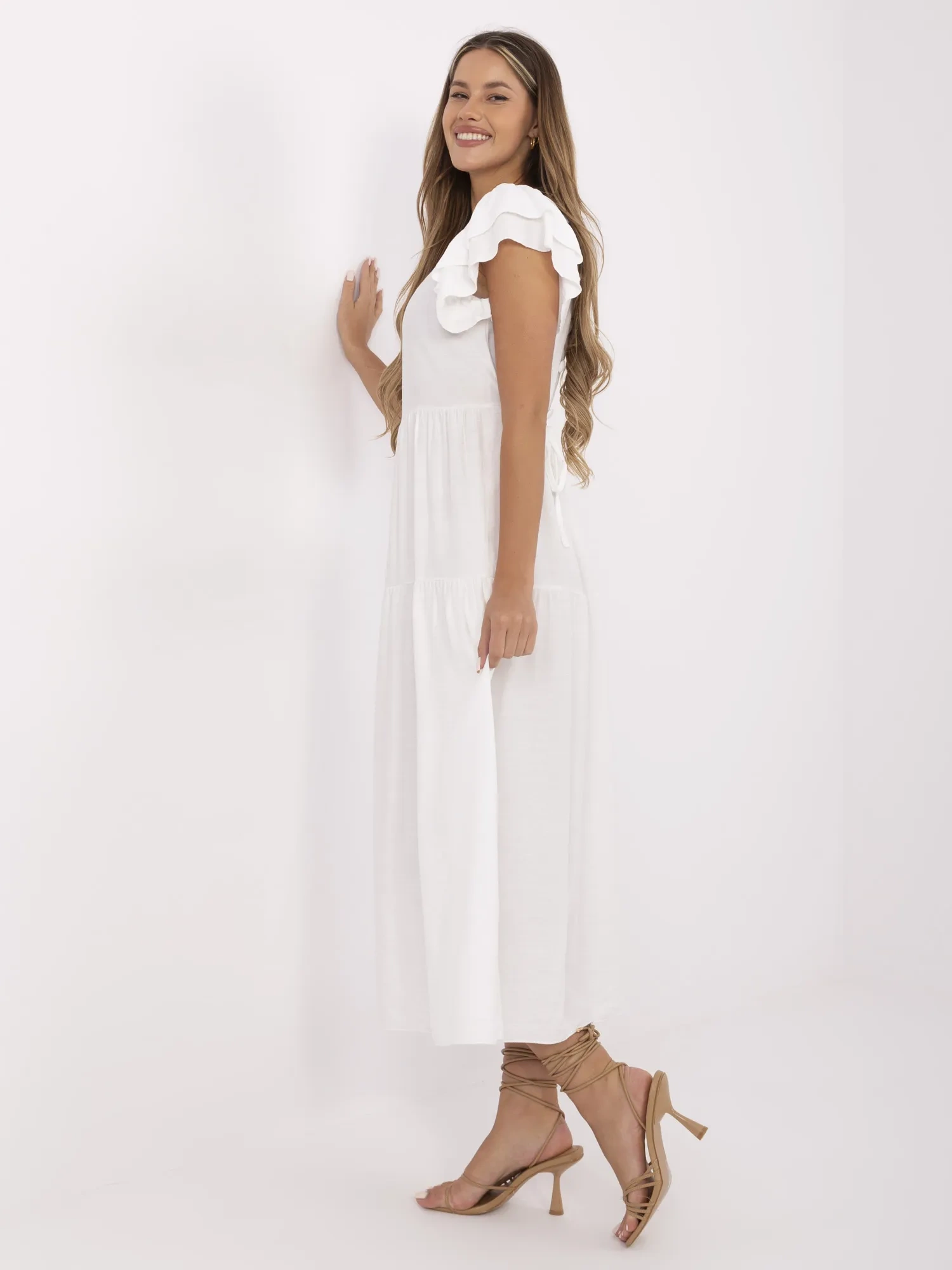 Dress-MI-SK-A2489.21-ecru