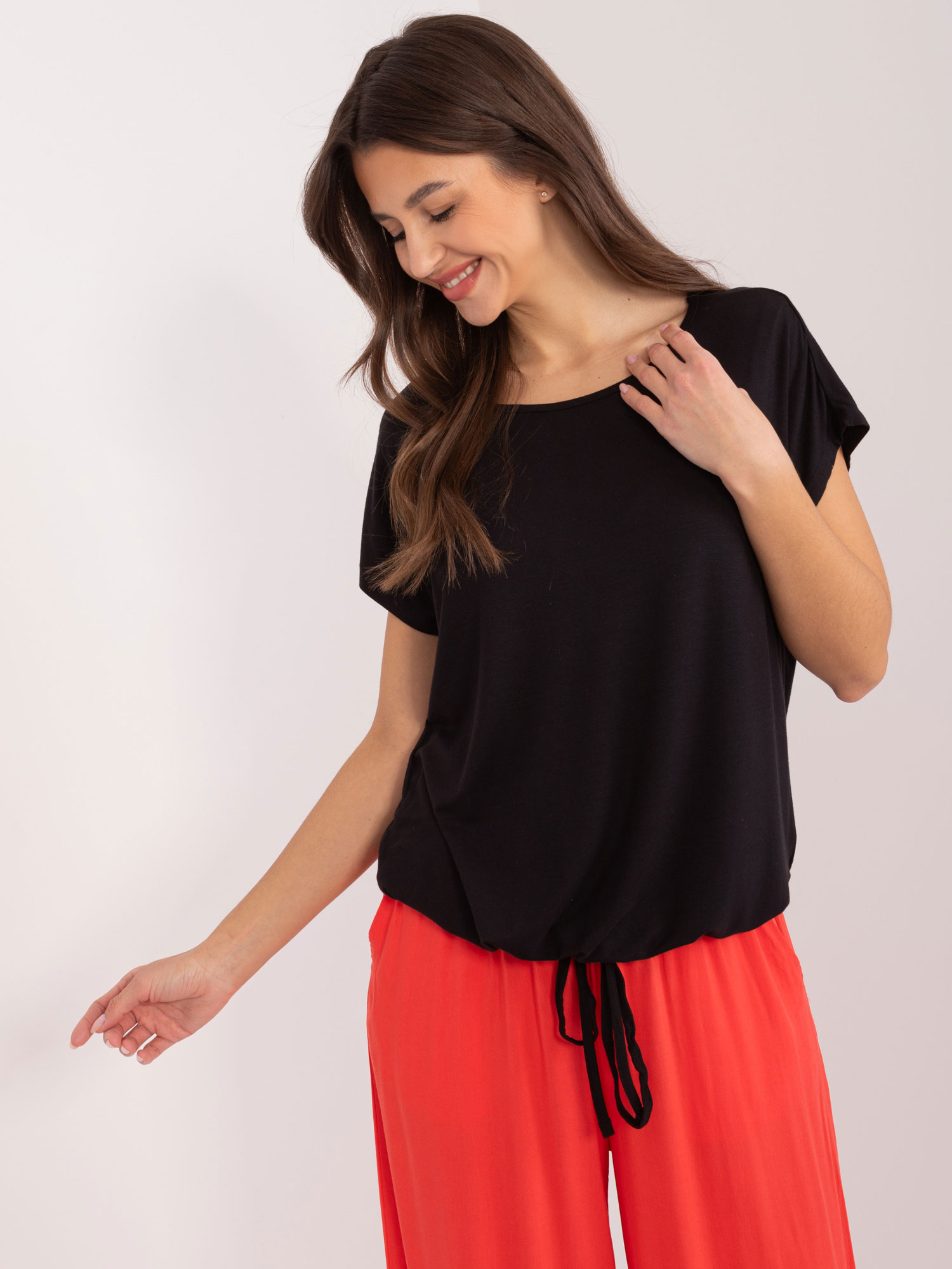 Blouse-D12100R02646A-black