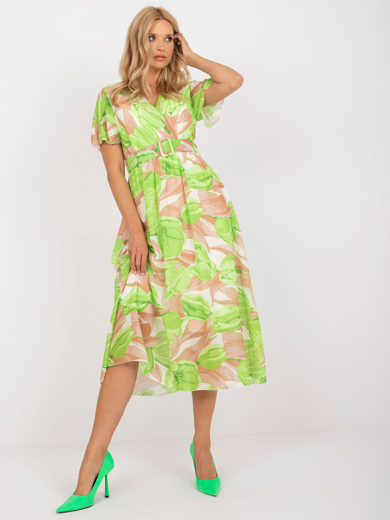 Dress-DHJ-SK-15967.54P-light green