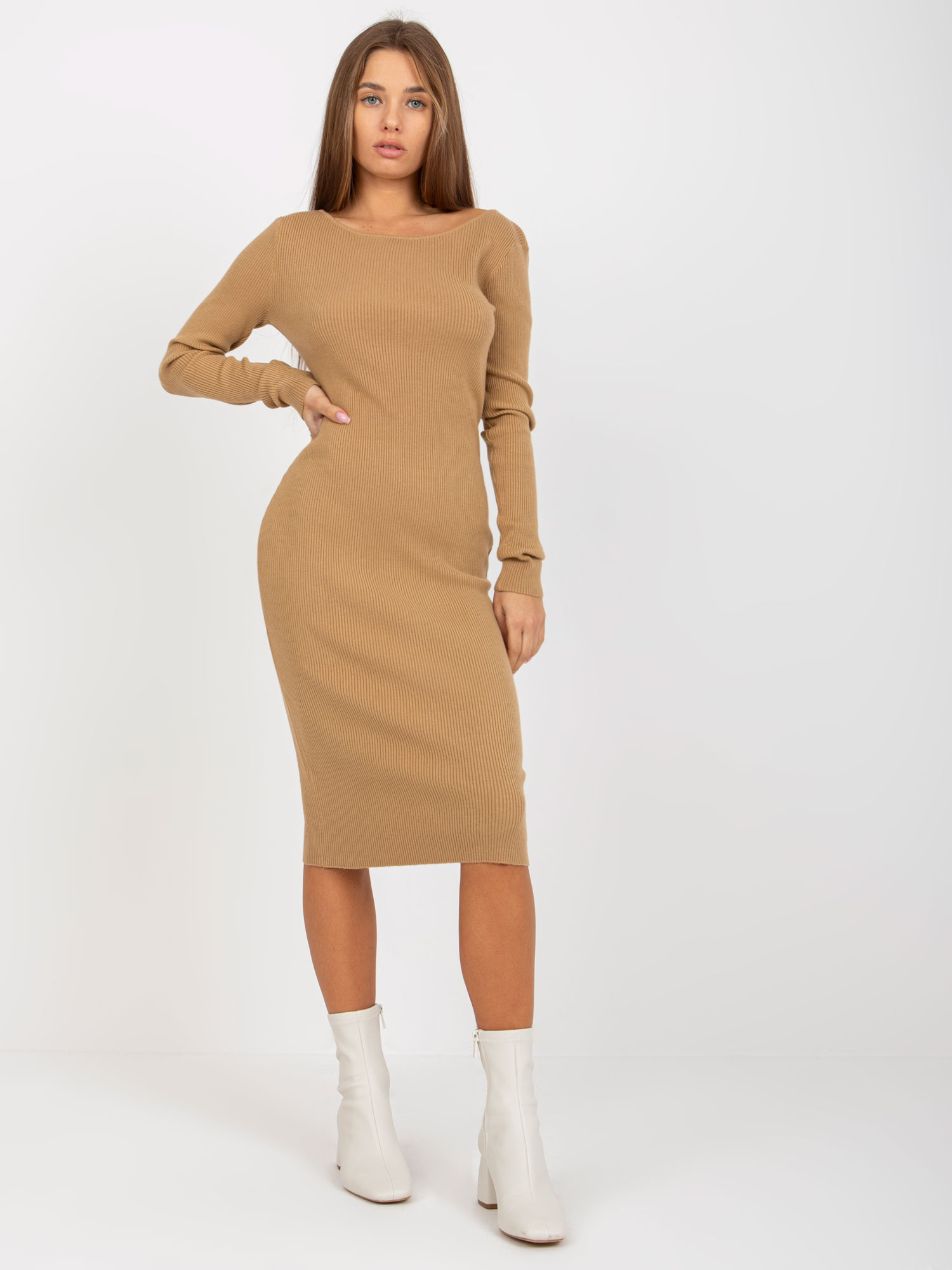 Dress-NM-SK-NG-2307.06X-camel