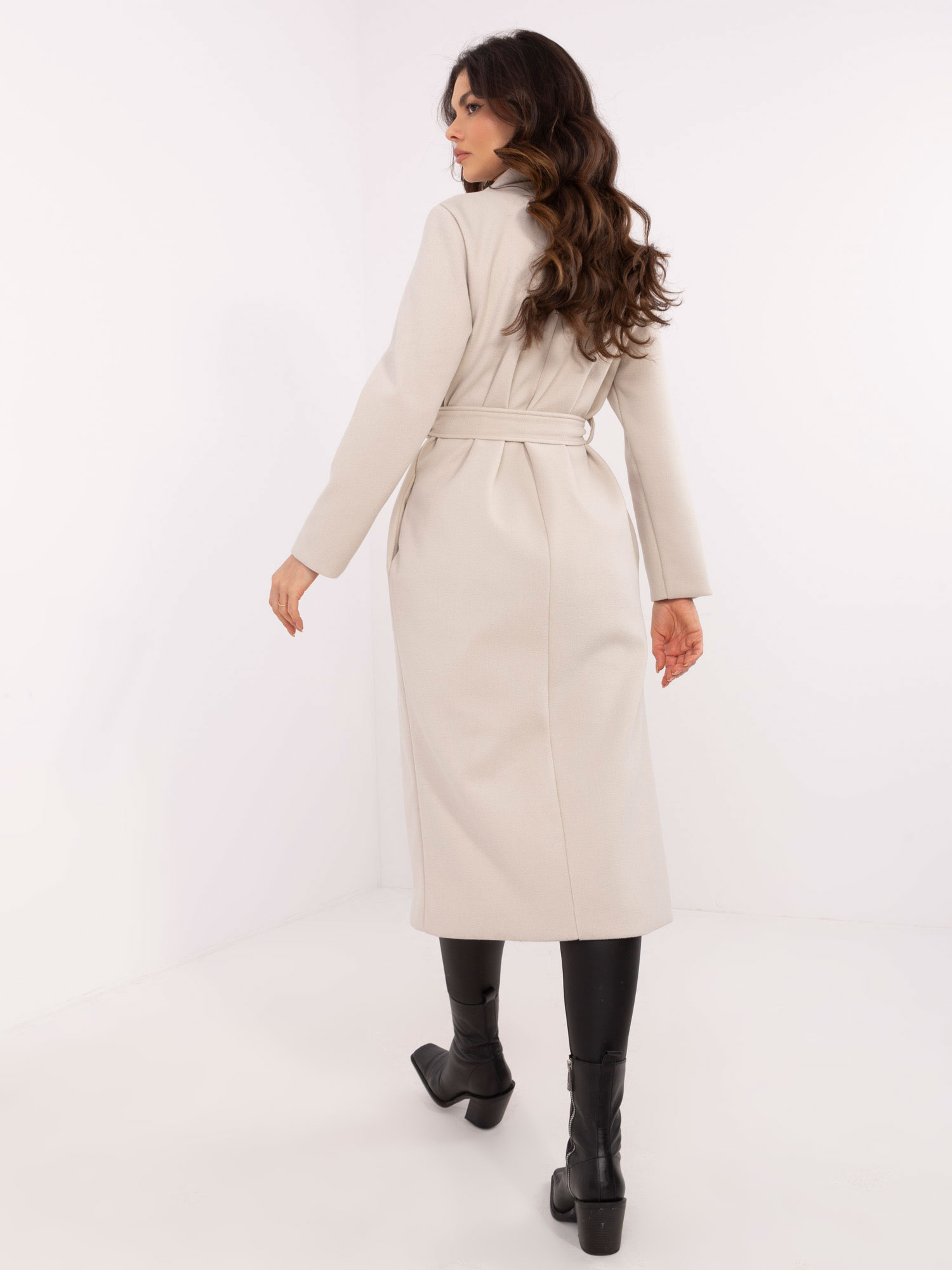 Coat TW-PL-BI-5312-1.31-light beige