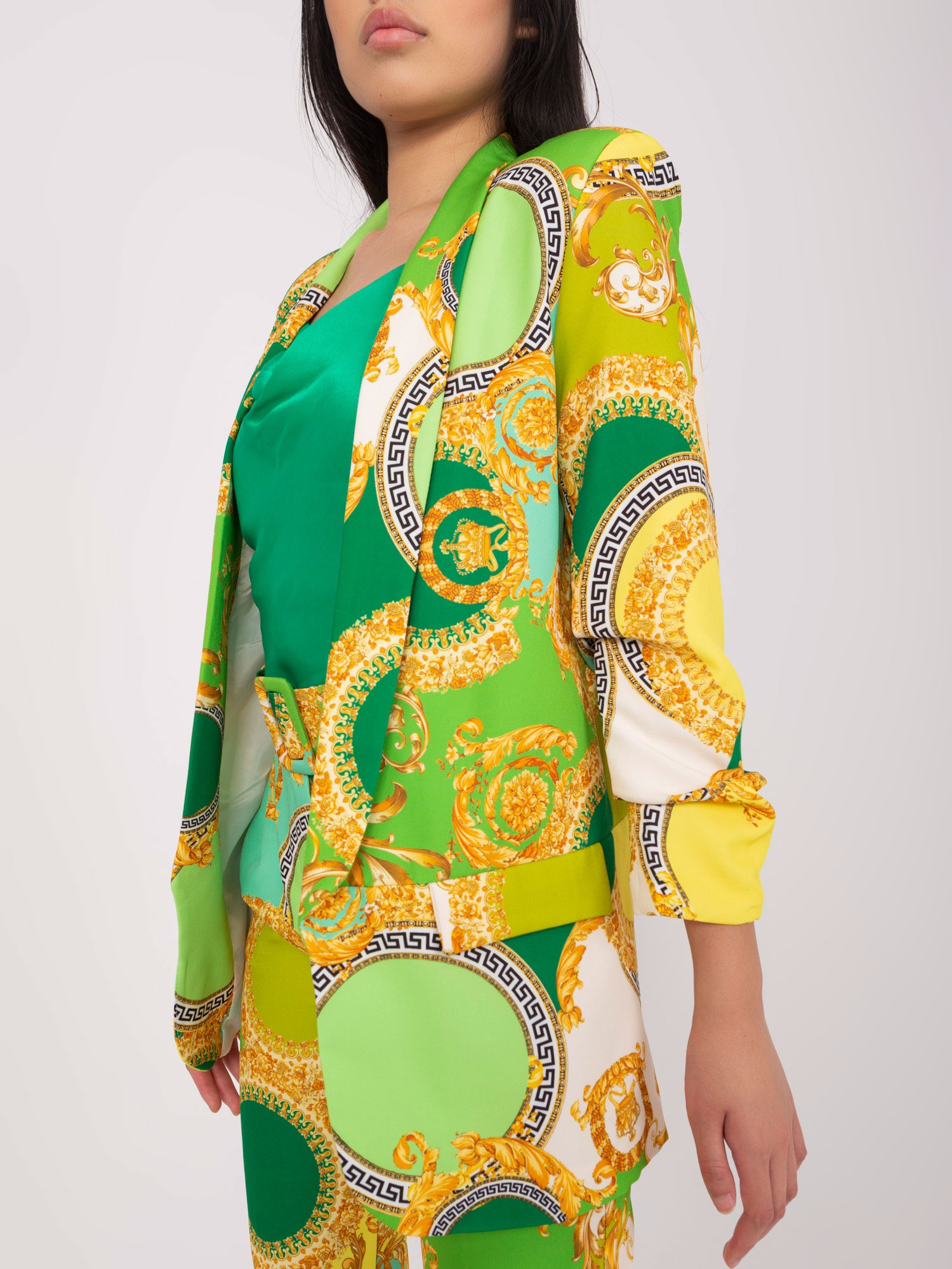 Blazer-DHJ-MA-7684B-3.95P-Light Green