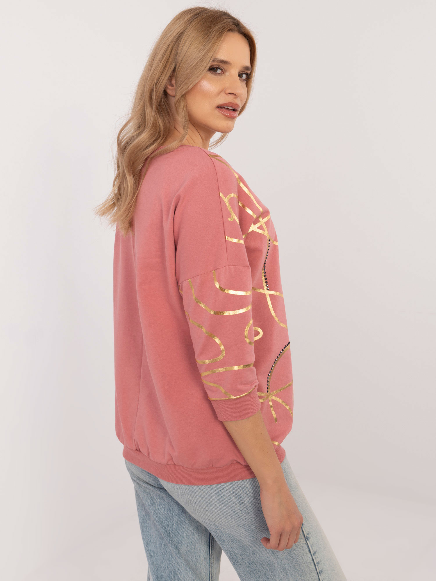 Blouse-CLM-BZ-1257.71-dark pink