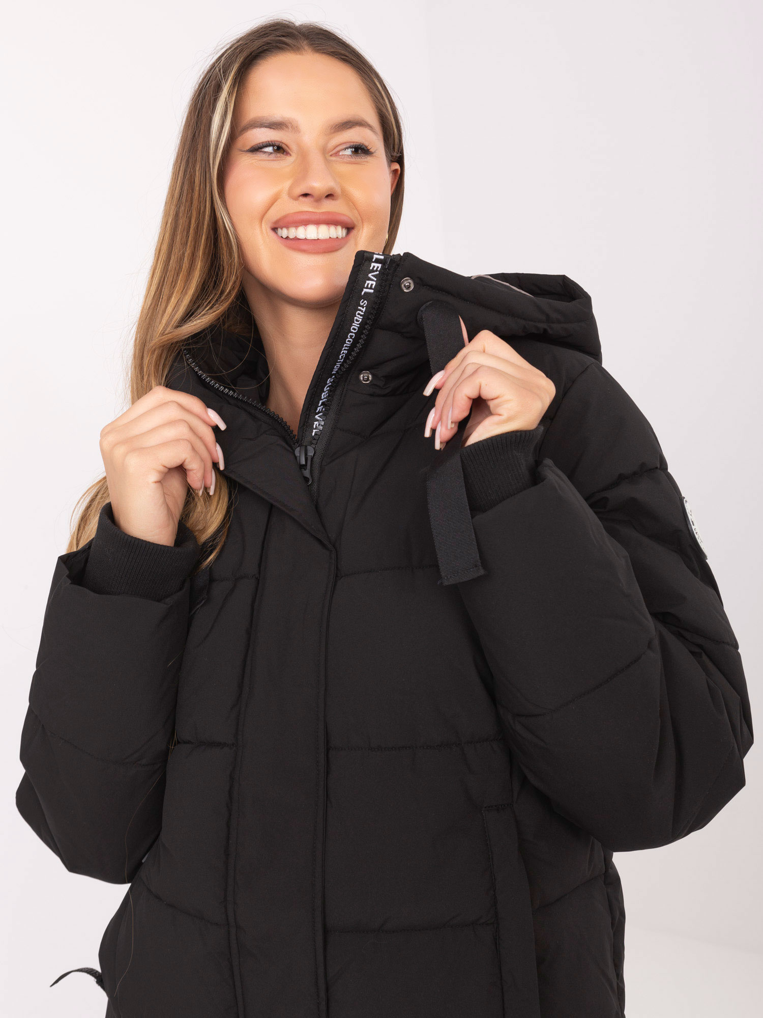 Jacket-D50022X44560A3NO-black