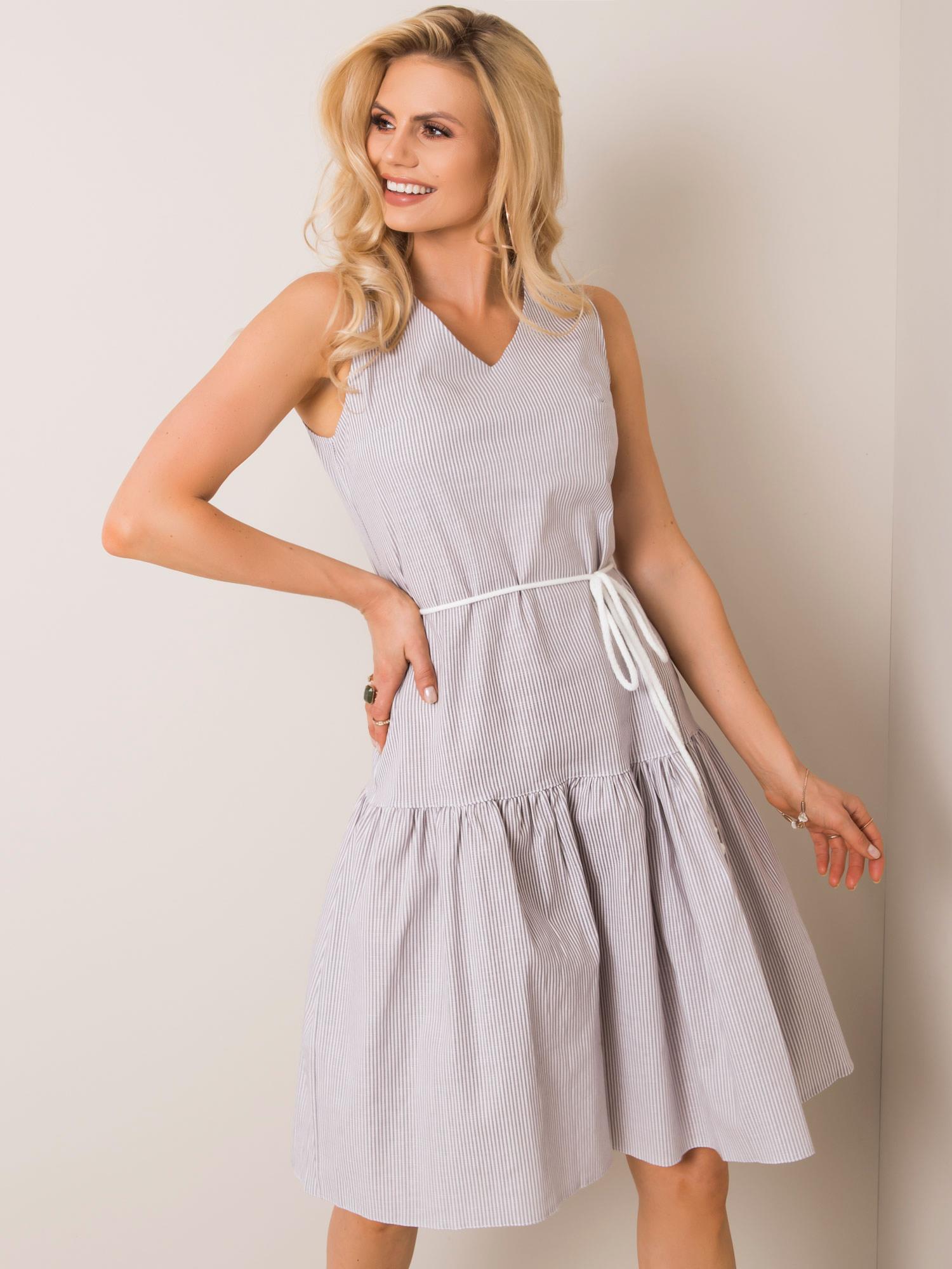 Dress-LK-SK-508215.30P-white-grey