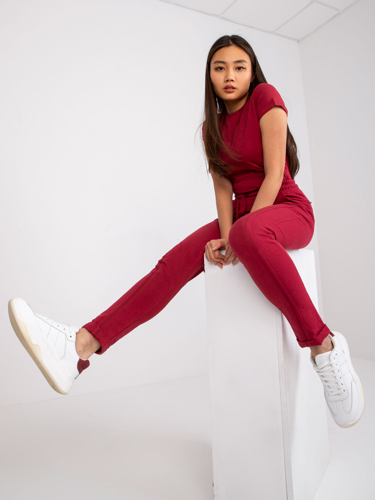 Sweatpants-RV-DR-3589.06X-burgundy