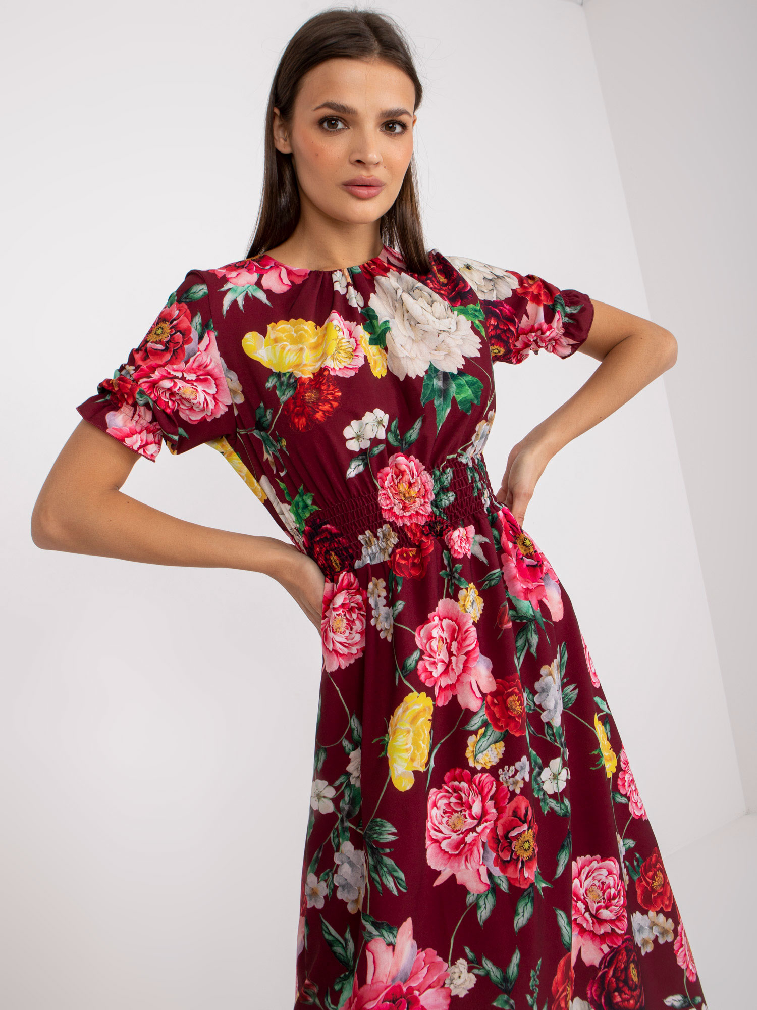 Dress-LK-SK-507564.36P-burgundy