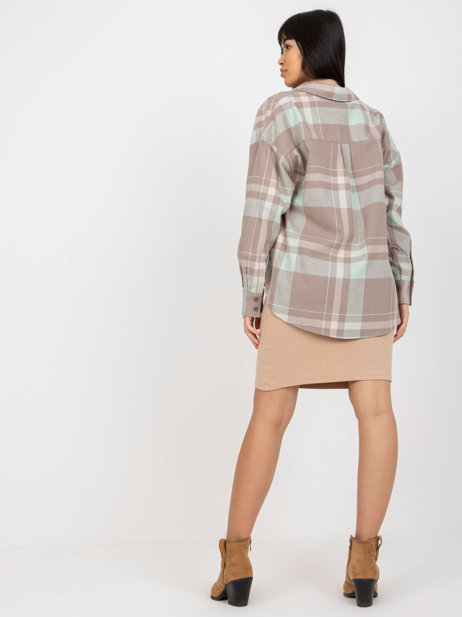 Shirt-D71720W11085A-dark beige