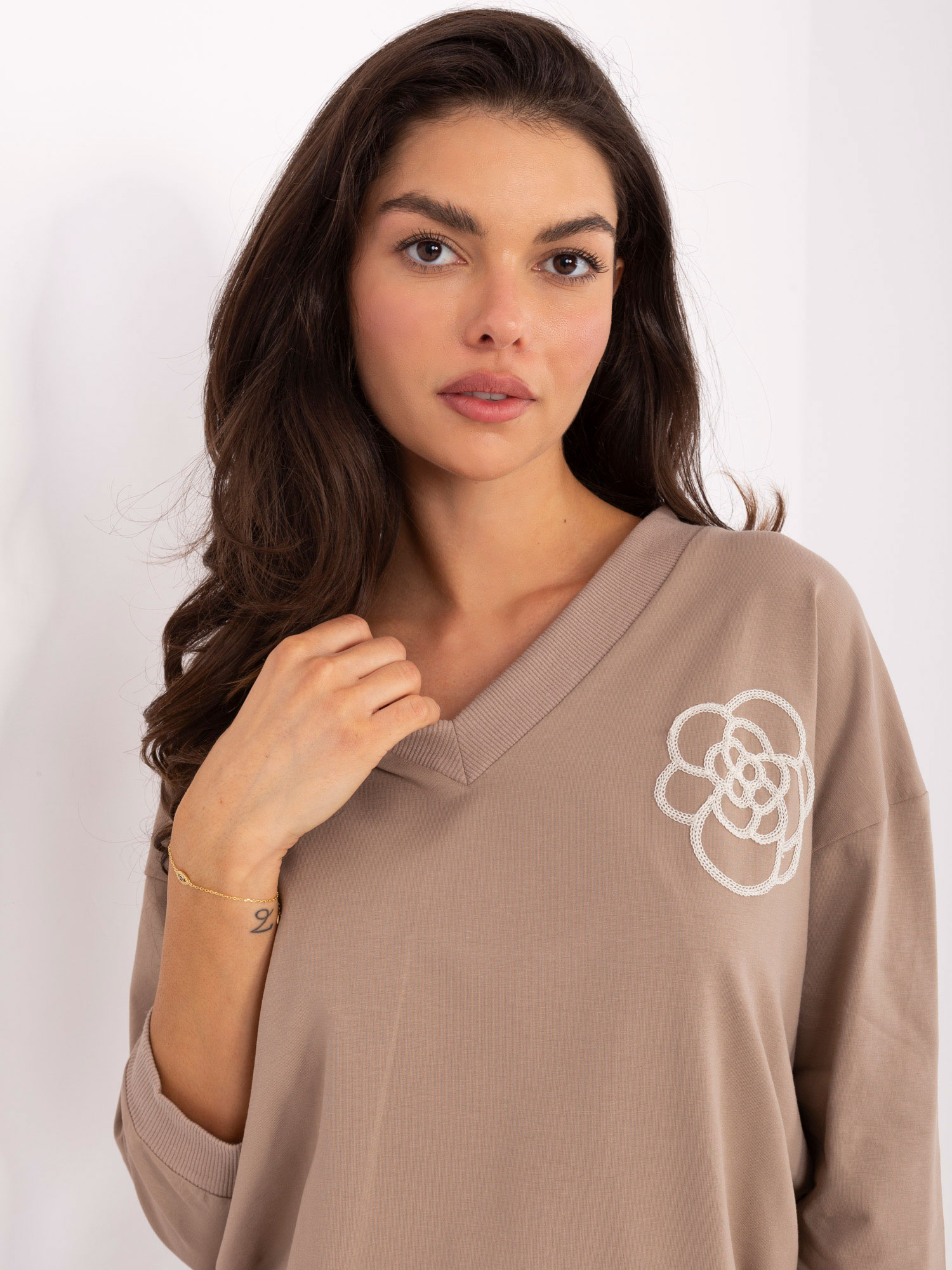 Blouse-RV-BZ-A891.21P-dark beige