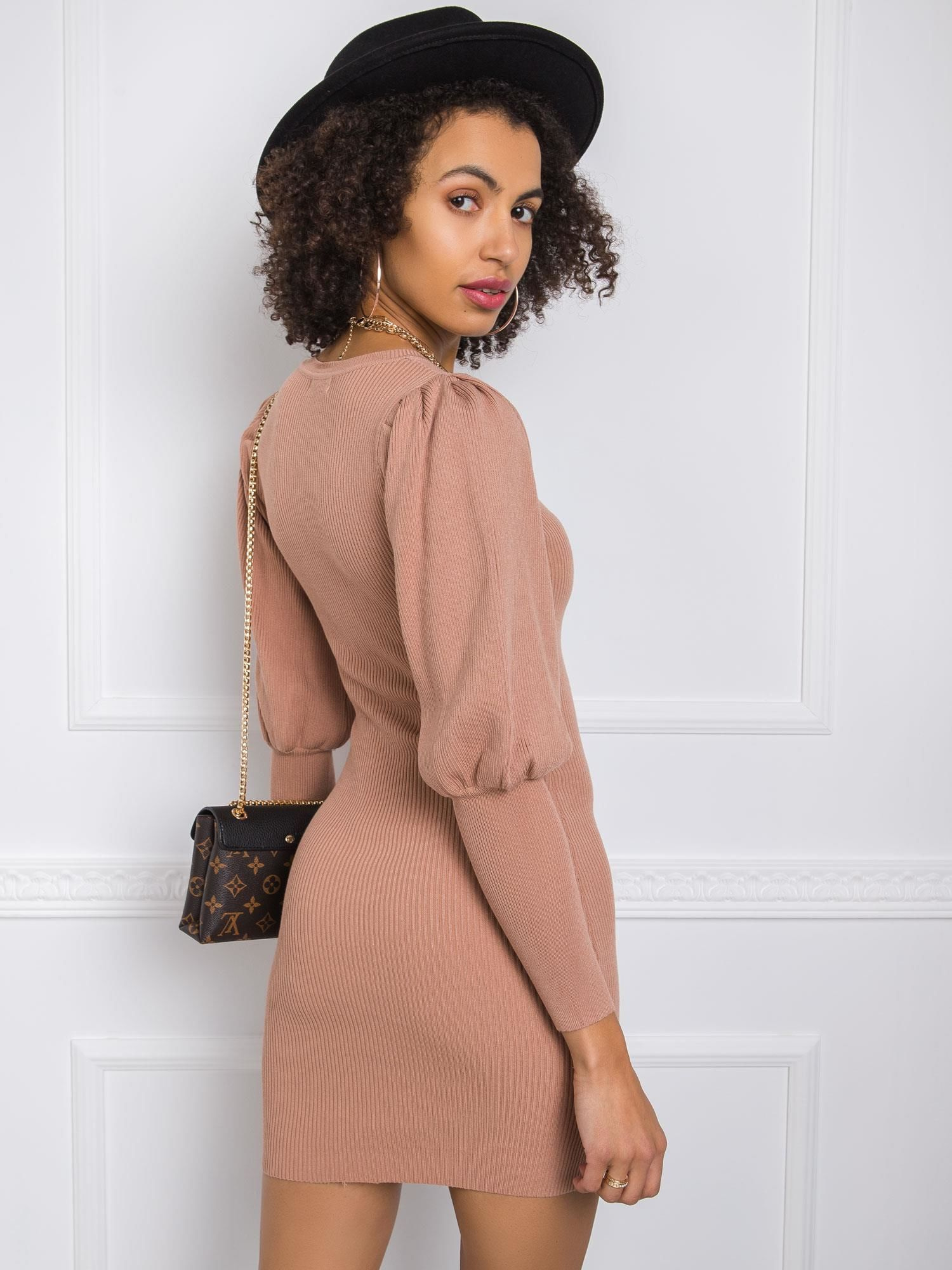 Dress-EM-SK-PL3850.66P-light brown