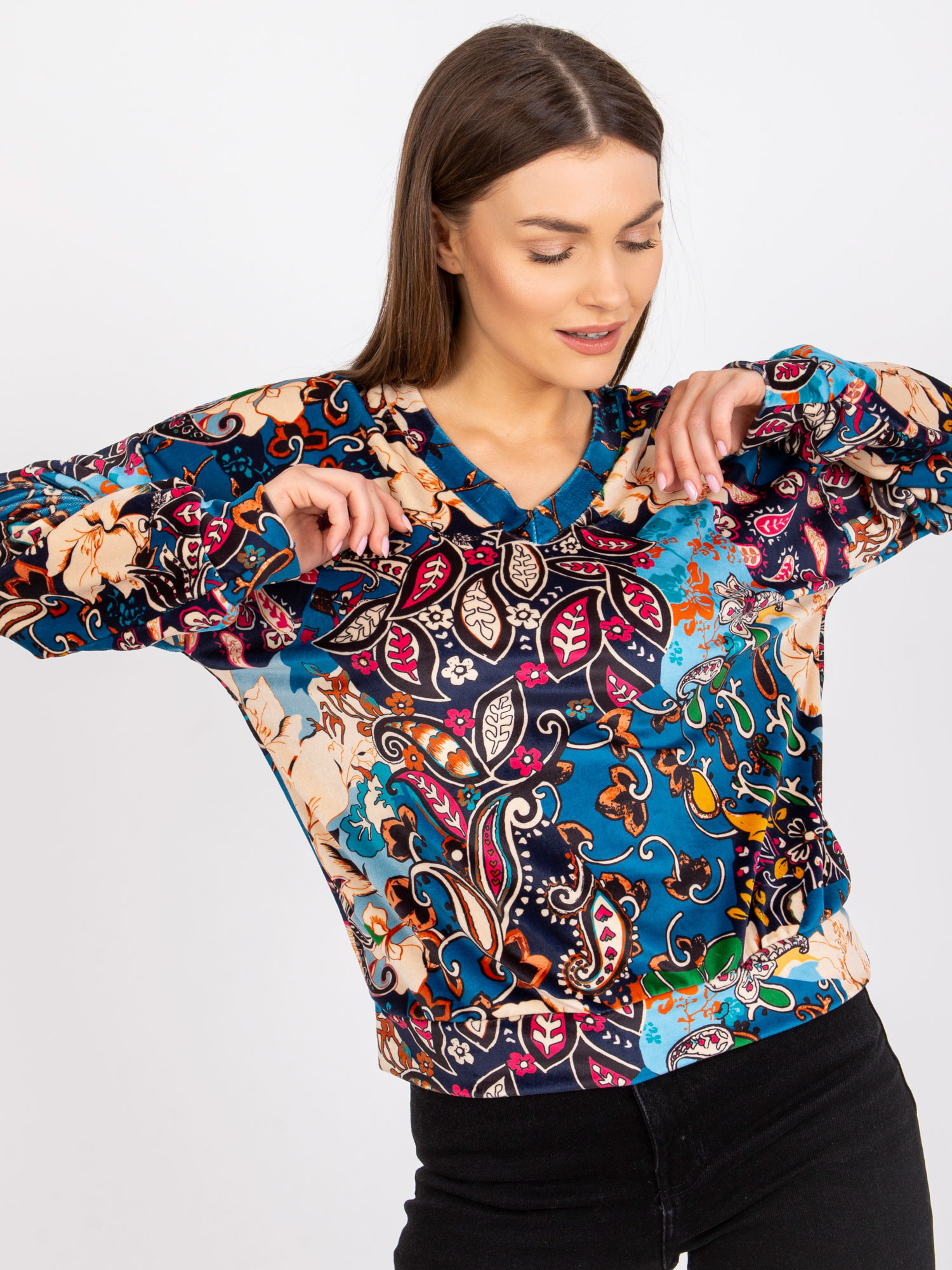 Blouse-DHJ-BZ-6033-2.46P-dark blue