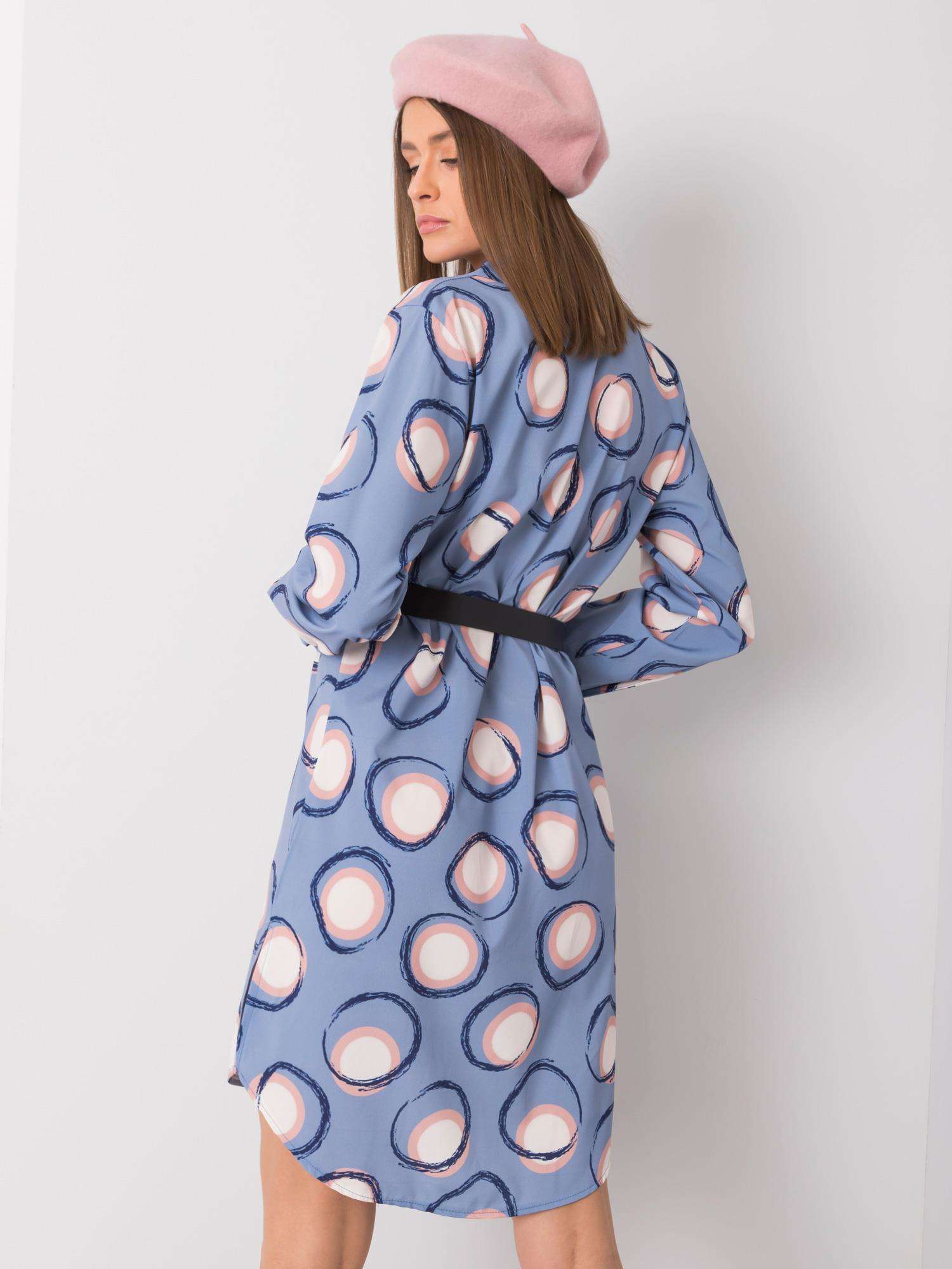 Dress-DHJ-SK-12765.11-Blue