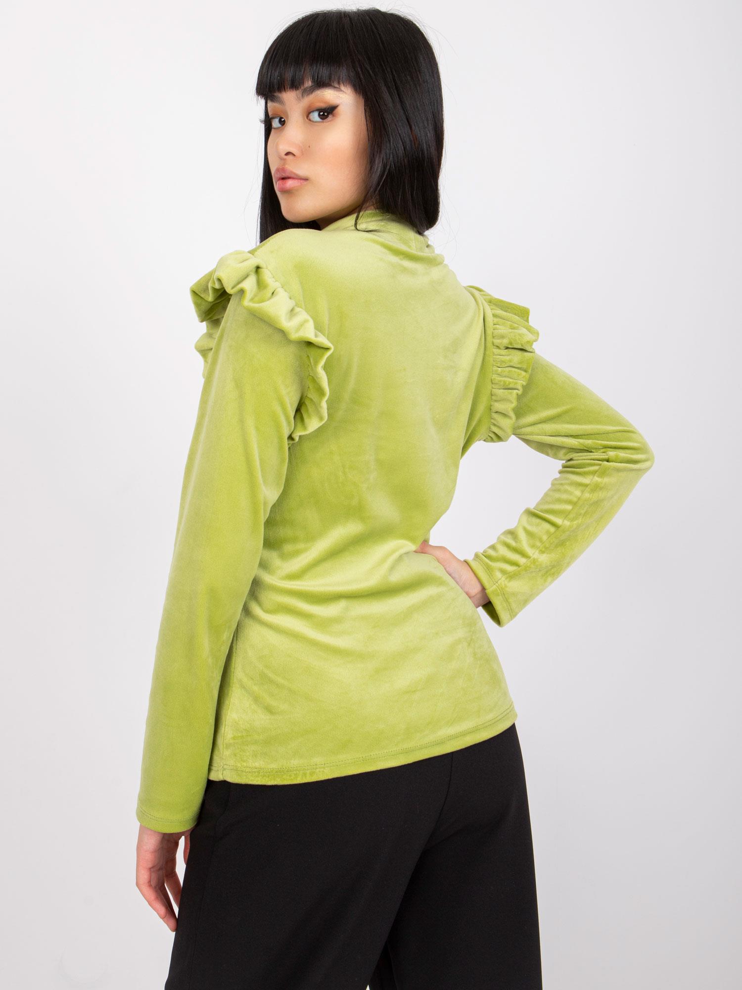 Blouse-DHJ-BZ-6533B.85-lime green