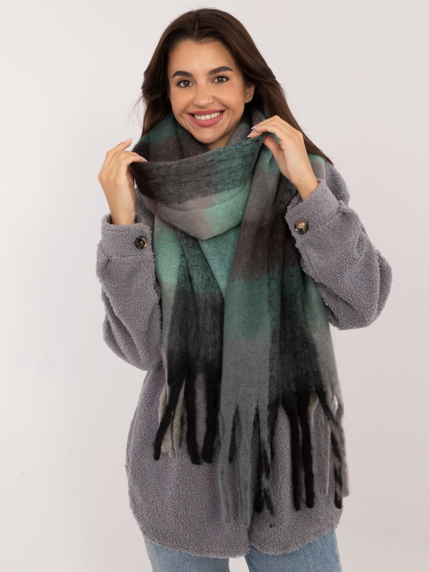 Scarf-AT-SZ-2312501.62-grey-black