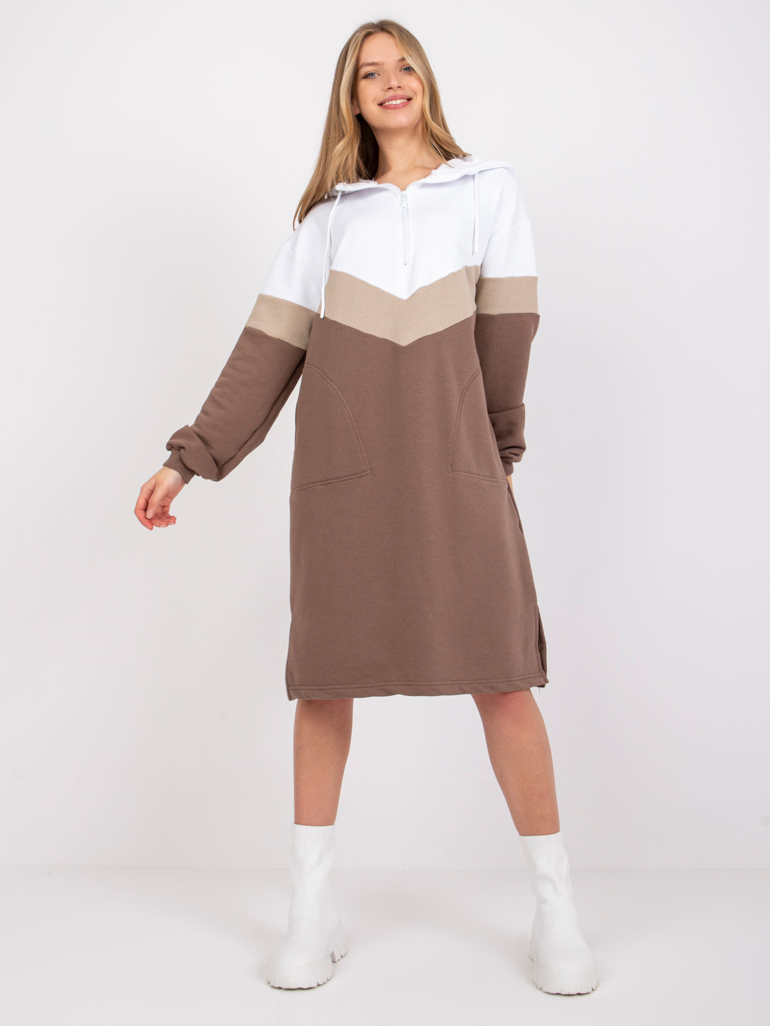 Dress-RV-SK-7462.00-white-brown