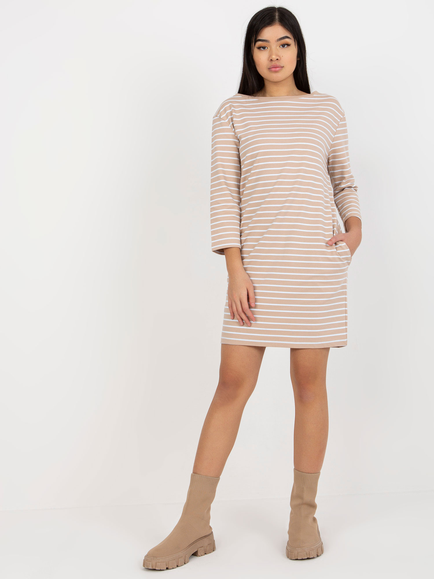 Dress-LO-SK-LK-259.08-white-beige