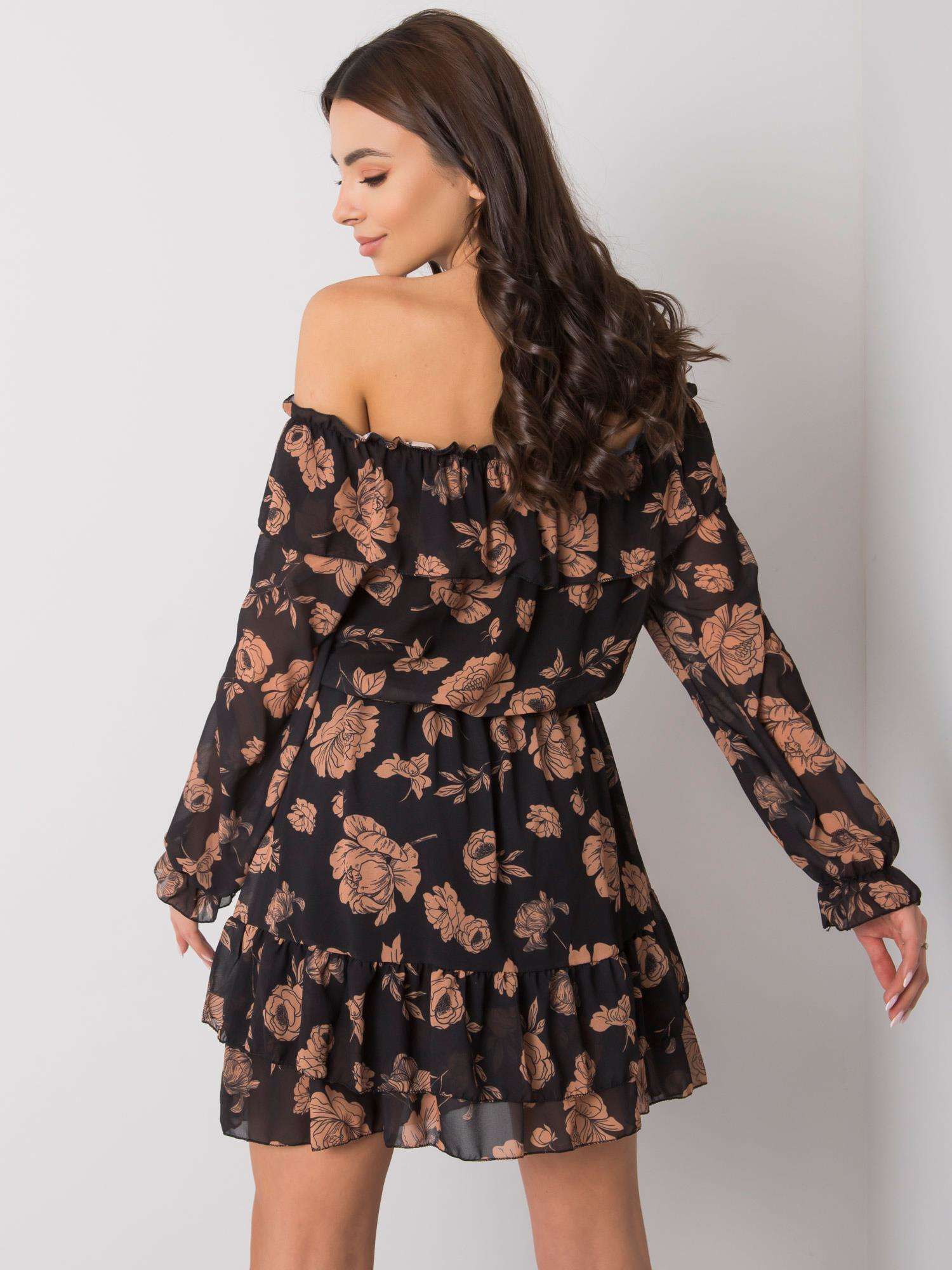 Dress-DHJ-SK-15015.56P-camel