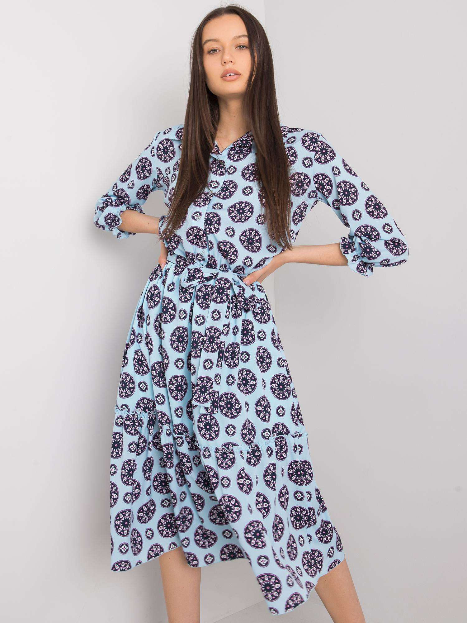 Dress-LK-SK-508525.17-light blue