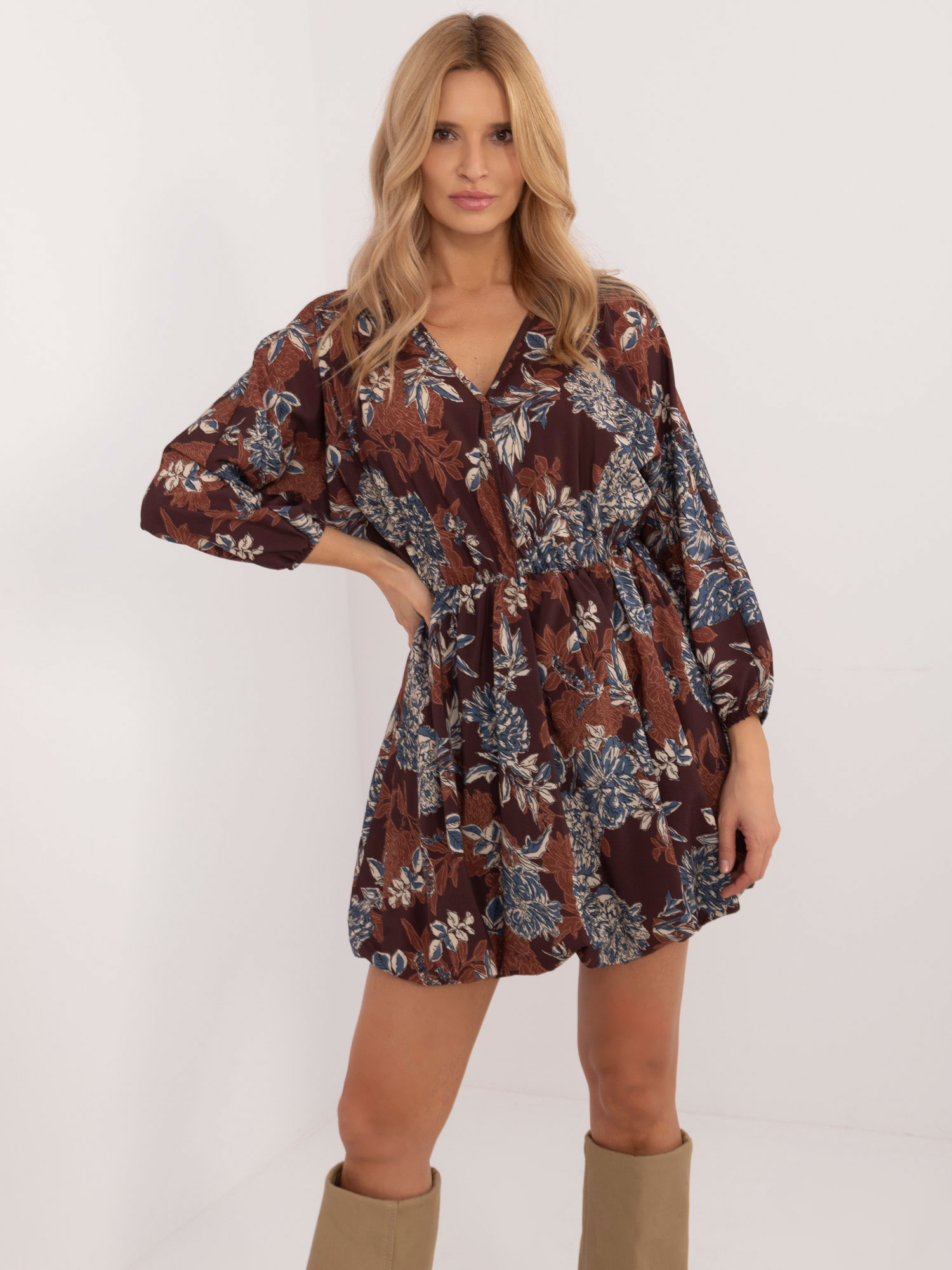 Dress-DHJ-SK-19861-6.42-brown