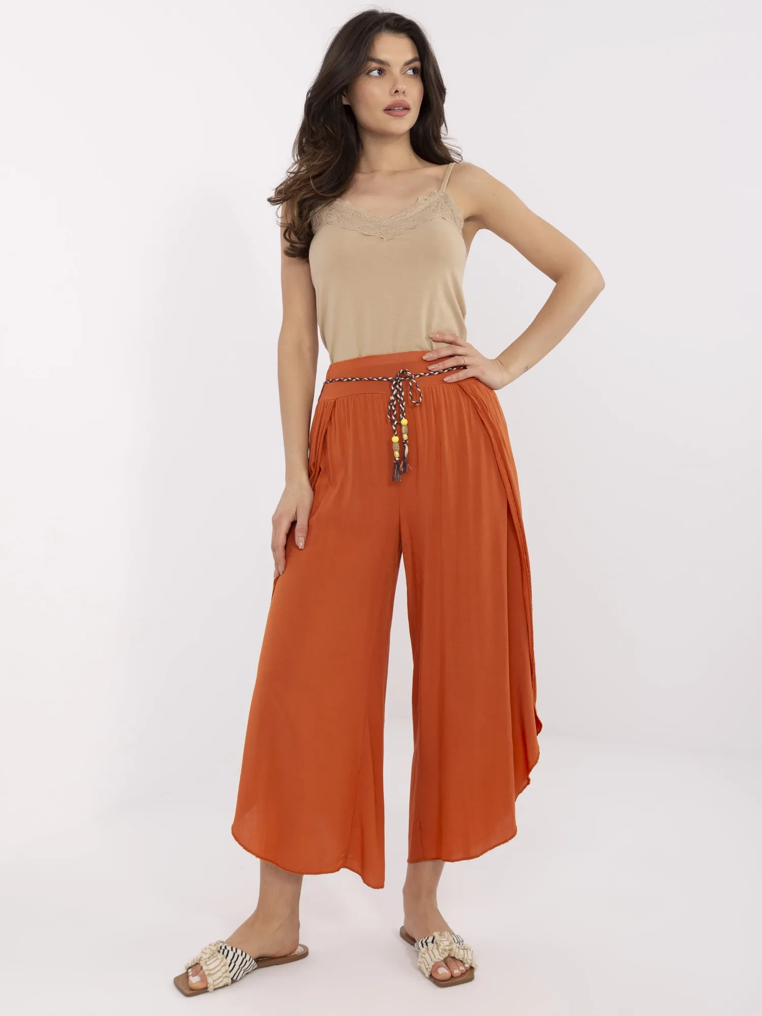 Trousers-TW-SP-BI-81378.24P-dark orange