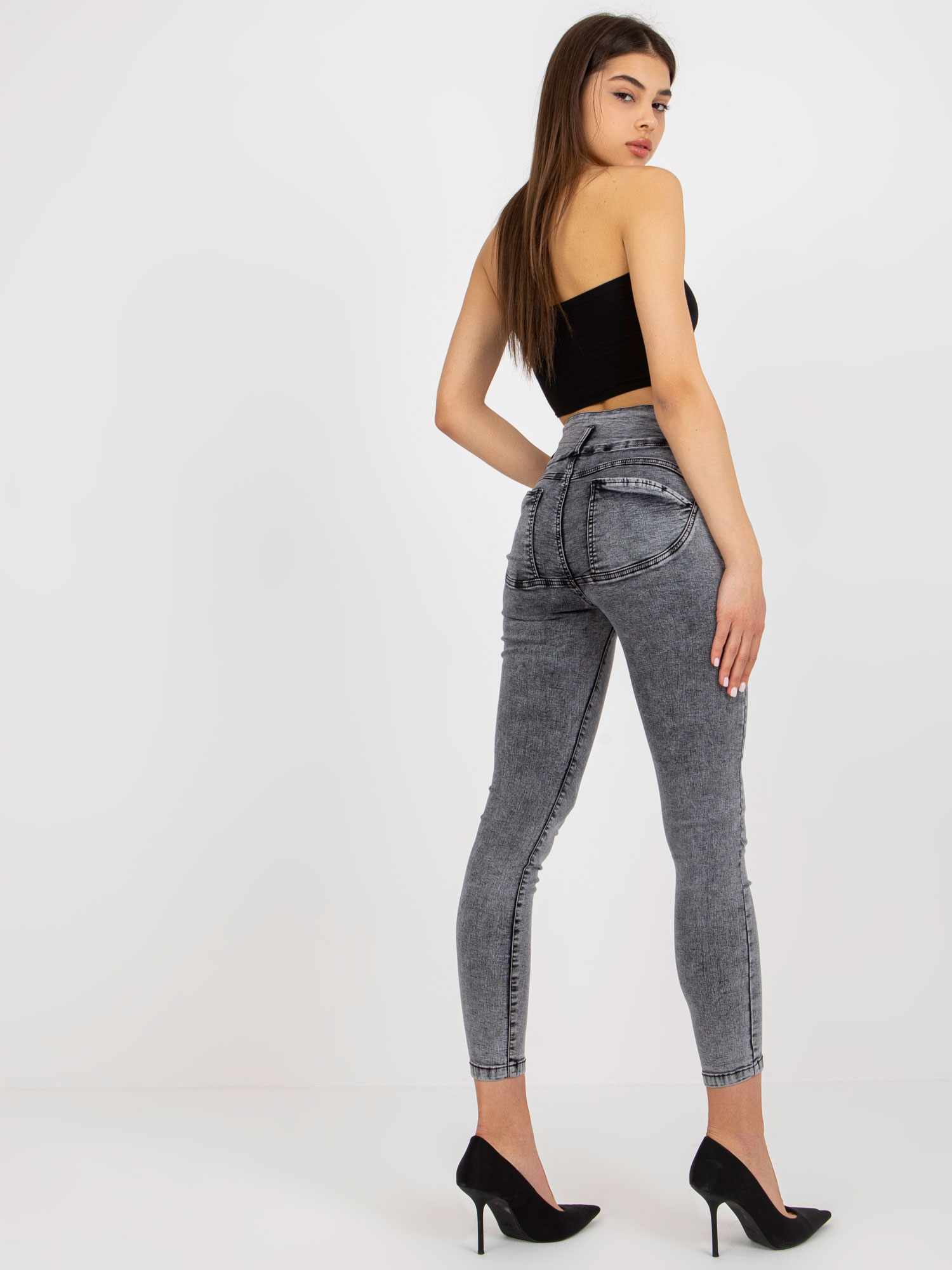 Trousers jeans-NM-SP-L73.79P-dark grey