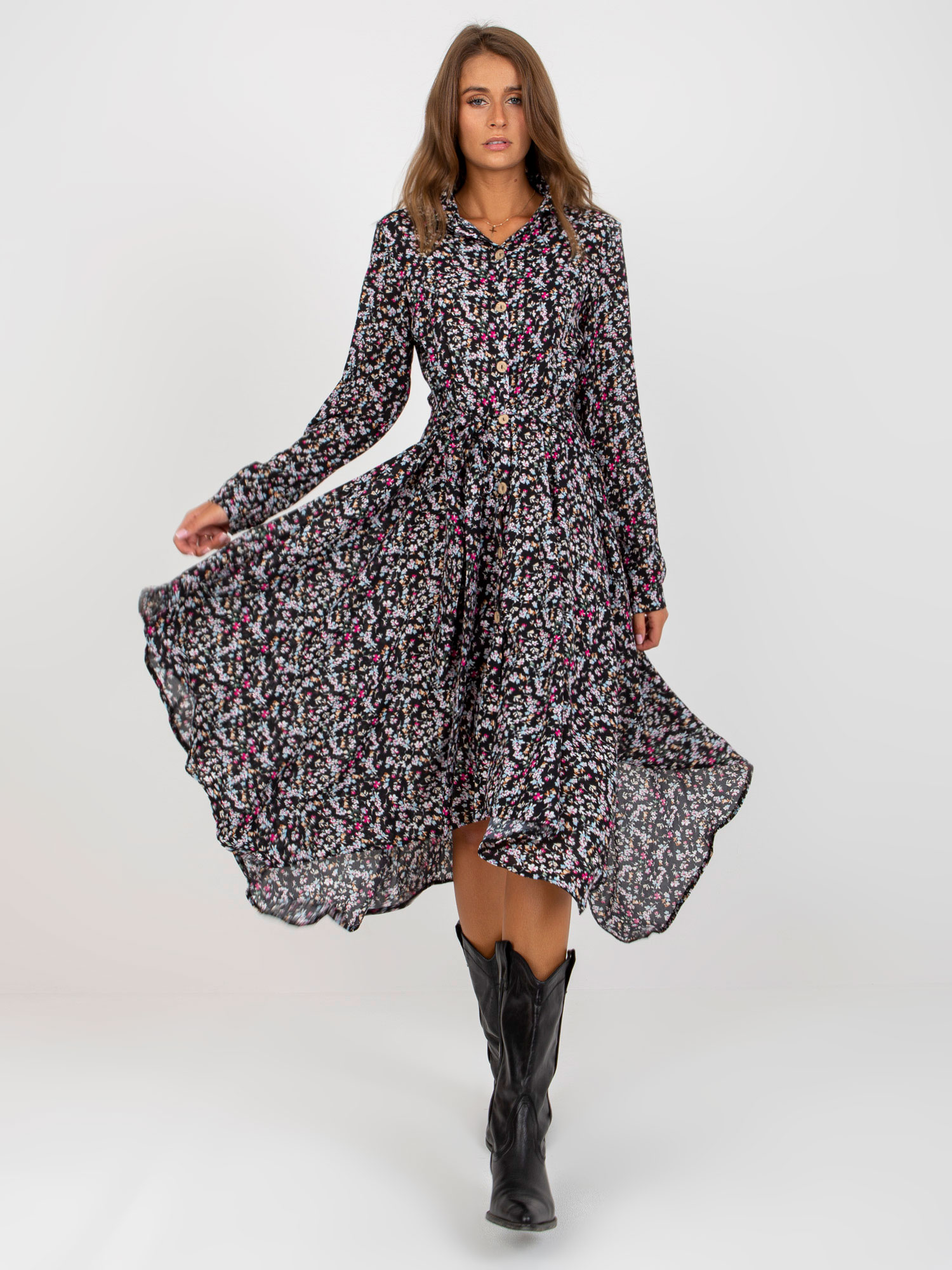 Dress-CHA-SK-0445-3.67P-black