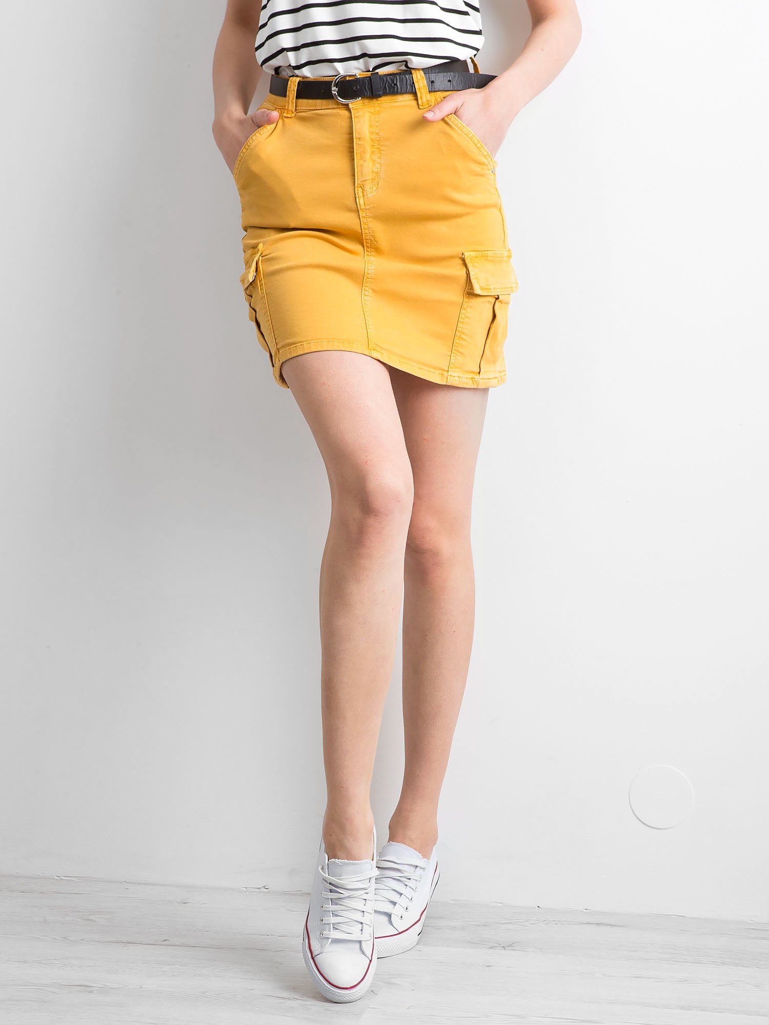 Skirt-JMP-SN-ZB165-10.67P-Dark Yellow
