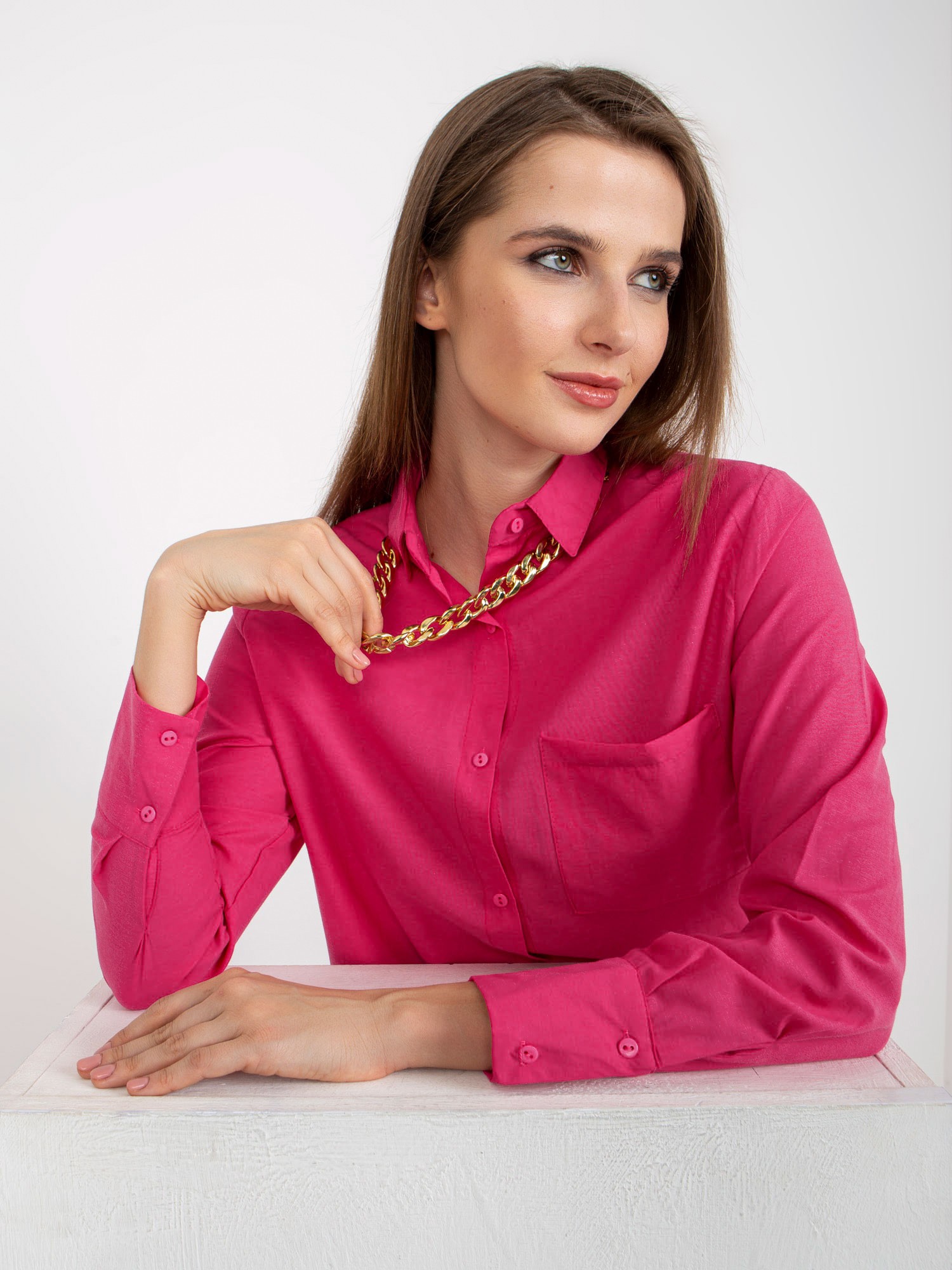 Shirt-TO-KS-7183.74P-fuchsia