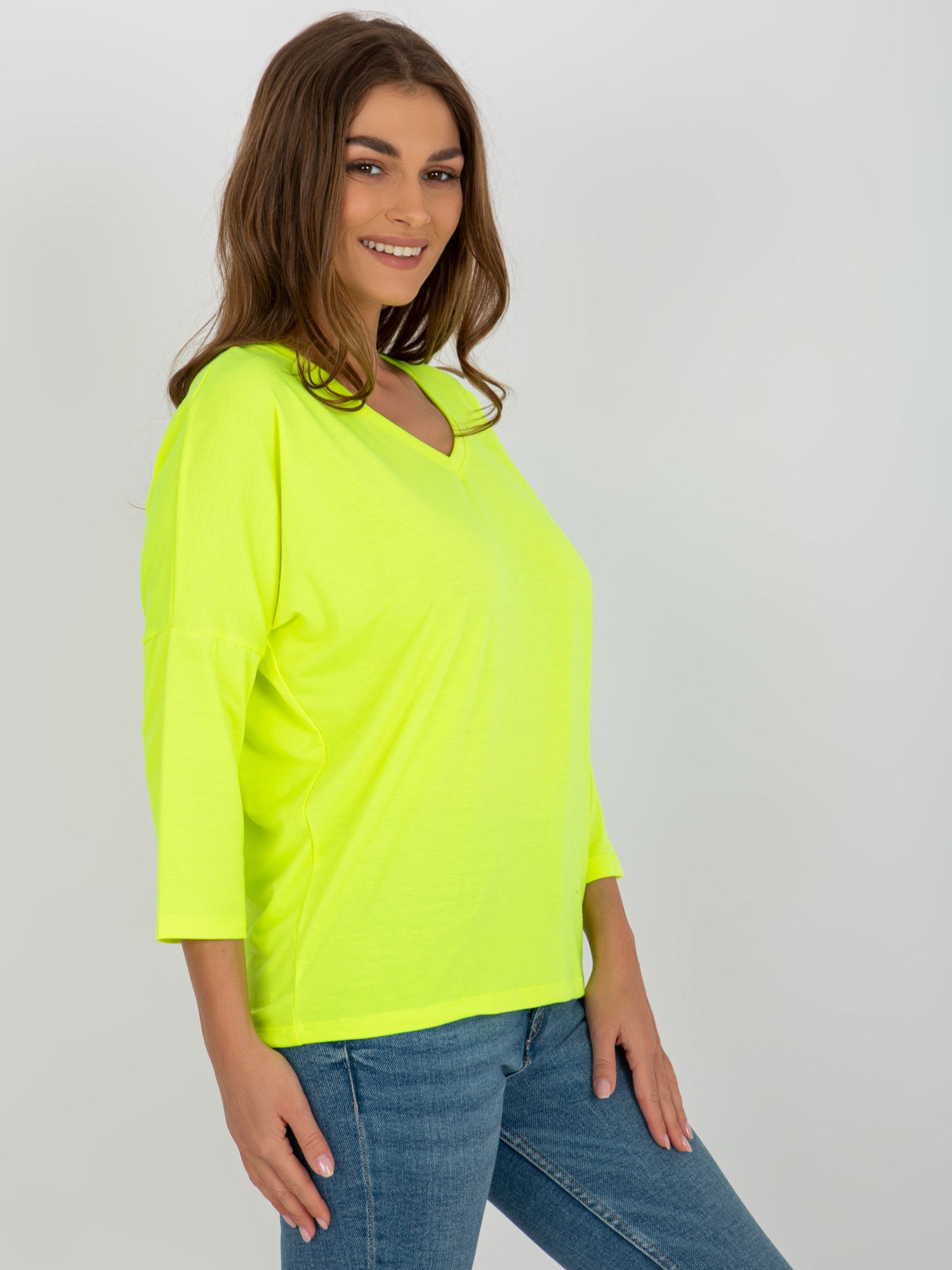 Blouse-RV-BZ-7663.05-fluo yellow