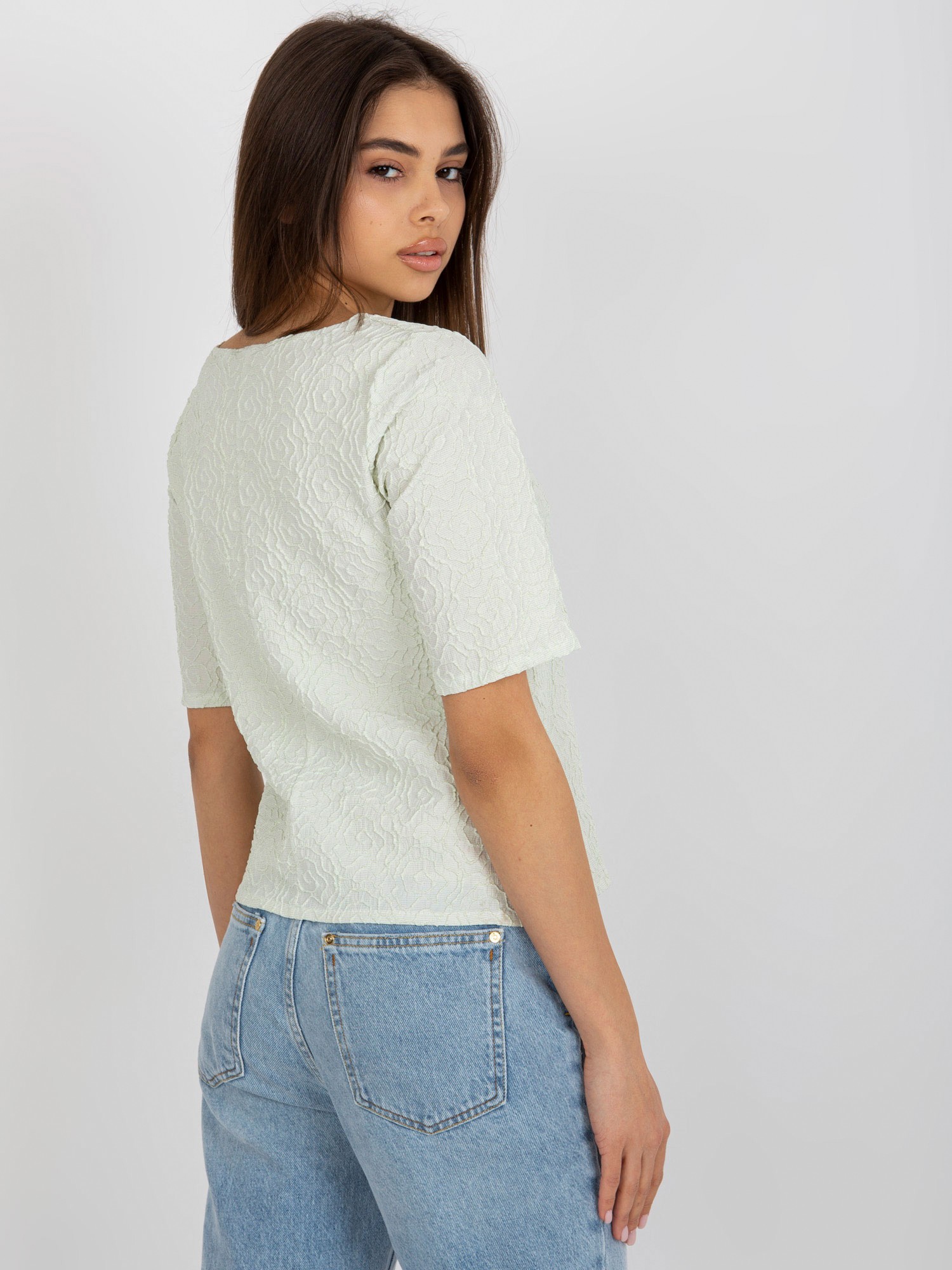 Blouse-LK-BZ-505865.43P-light green