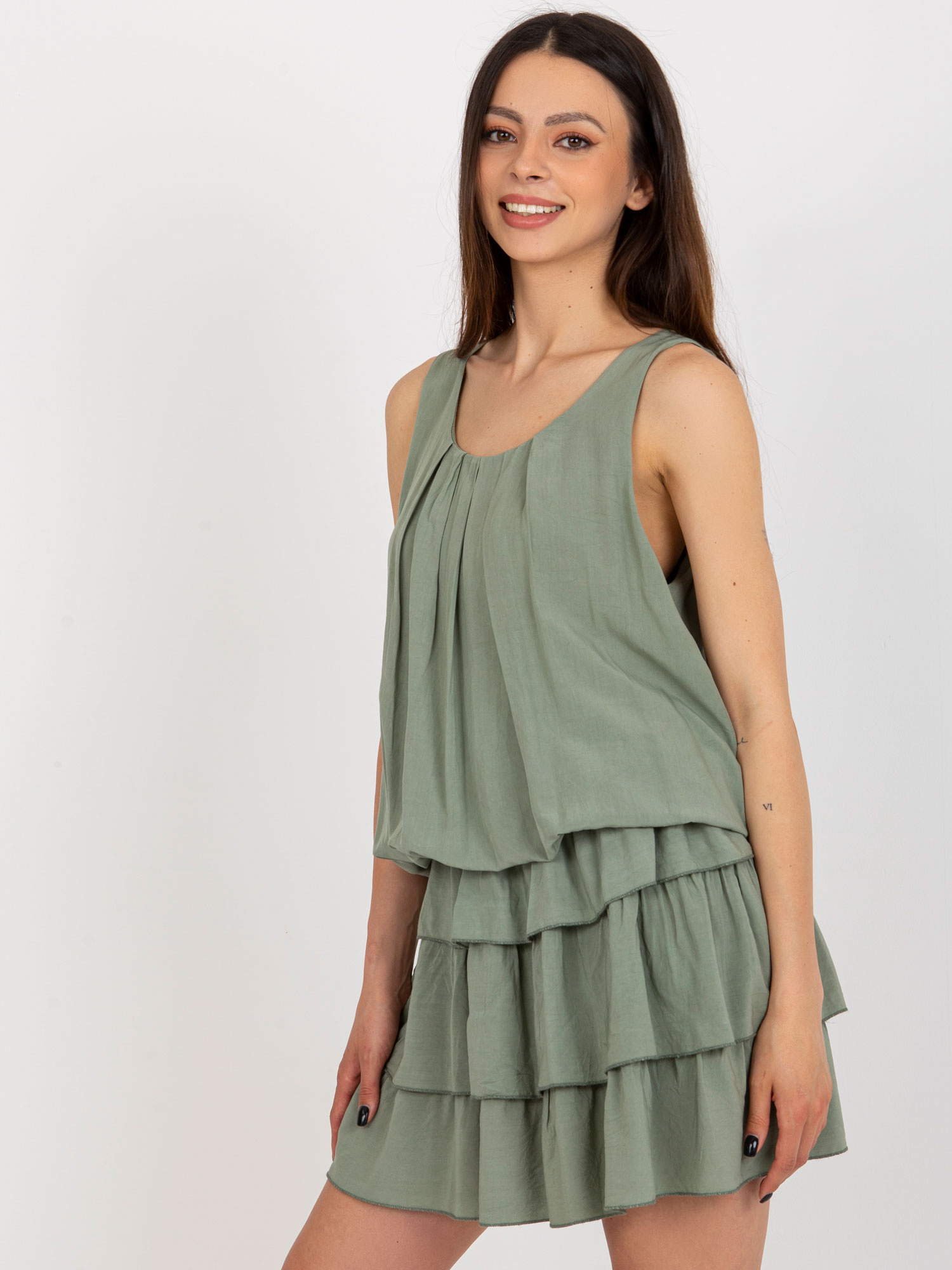 Dress-TW-SK-BI-8139.44-khaki