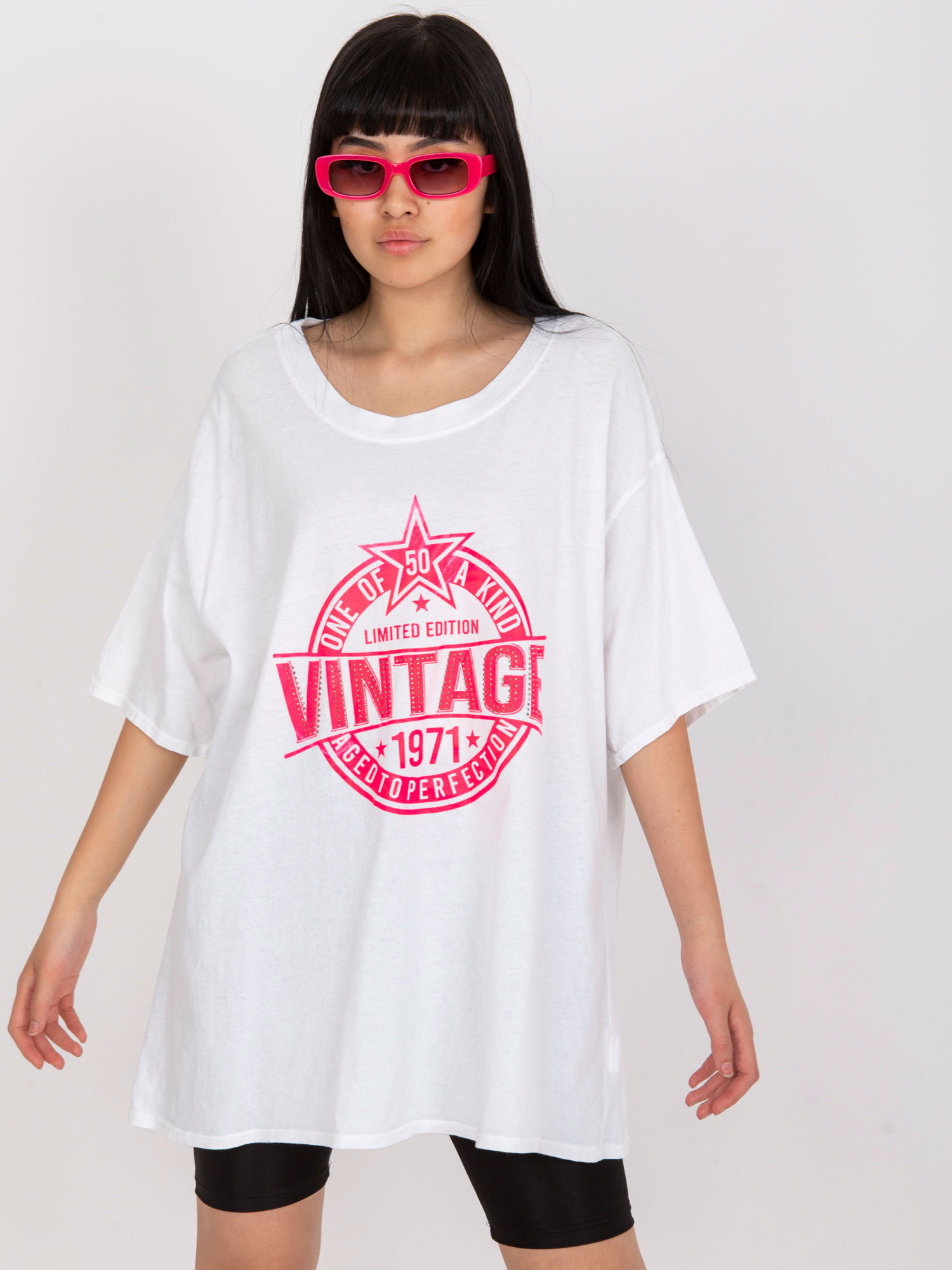 T-shirt-DHJ-TS-6862.24X-white-pink