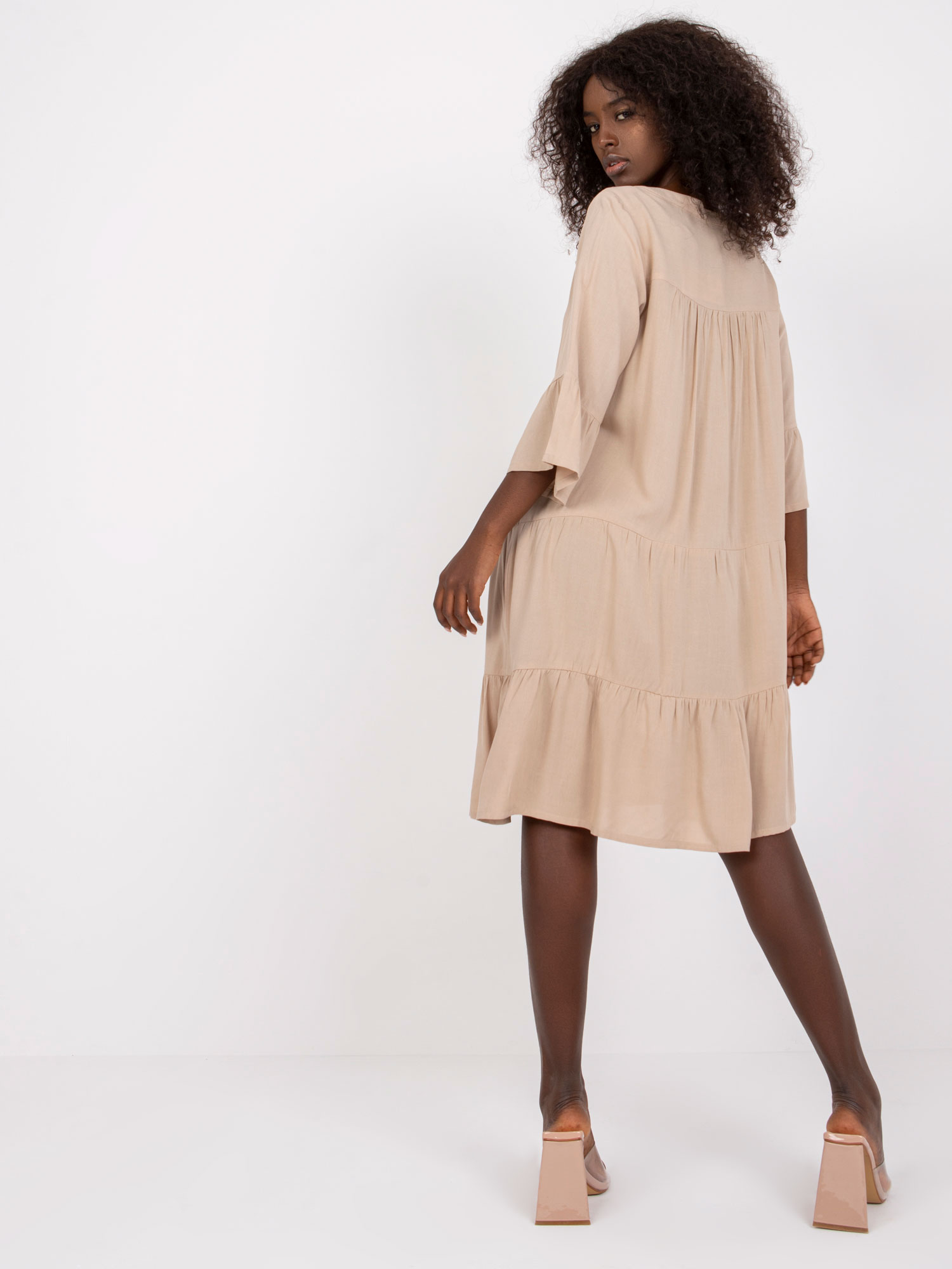 Dress-D73761M30214A2-beige